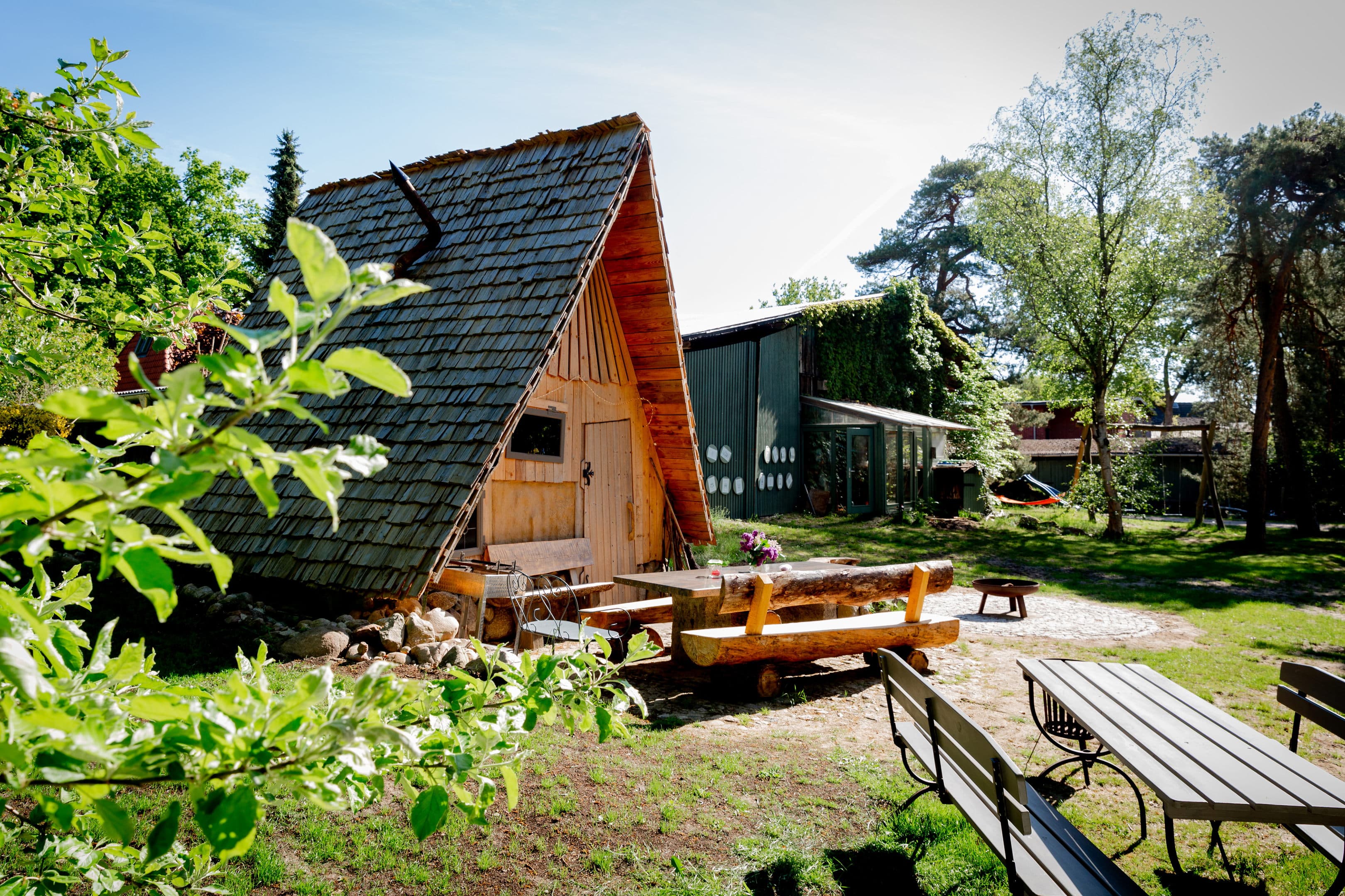 Grillhütte der Ferienwohnung Emmy & Marie in Hanstedt