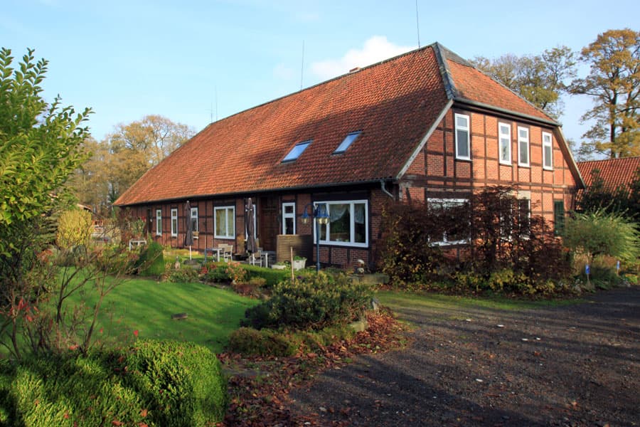 Außenansicht Landhaus-Ferienwohnungen Hof Düshop