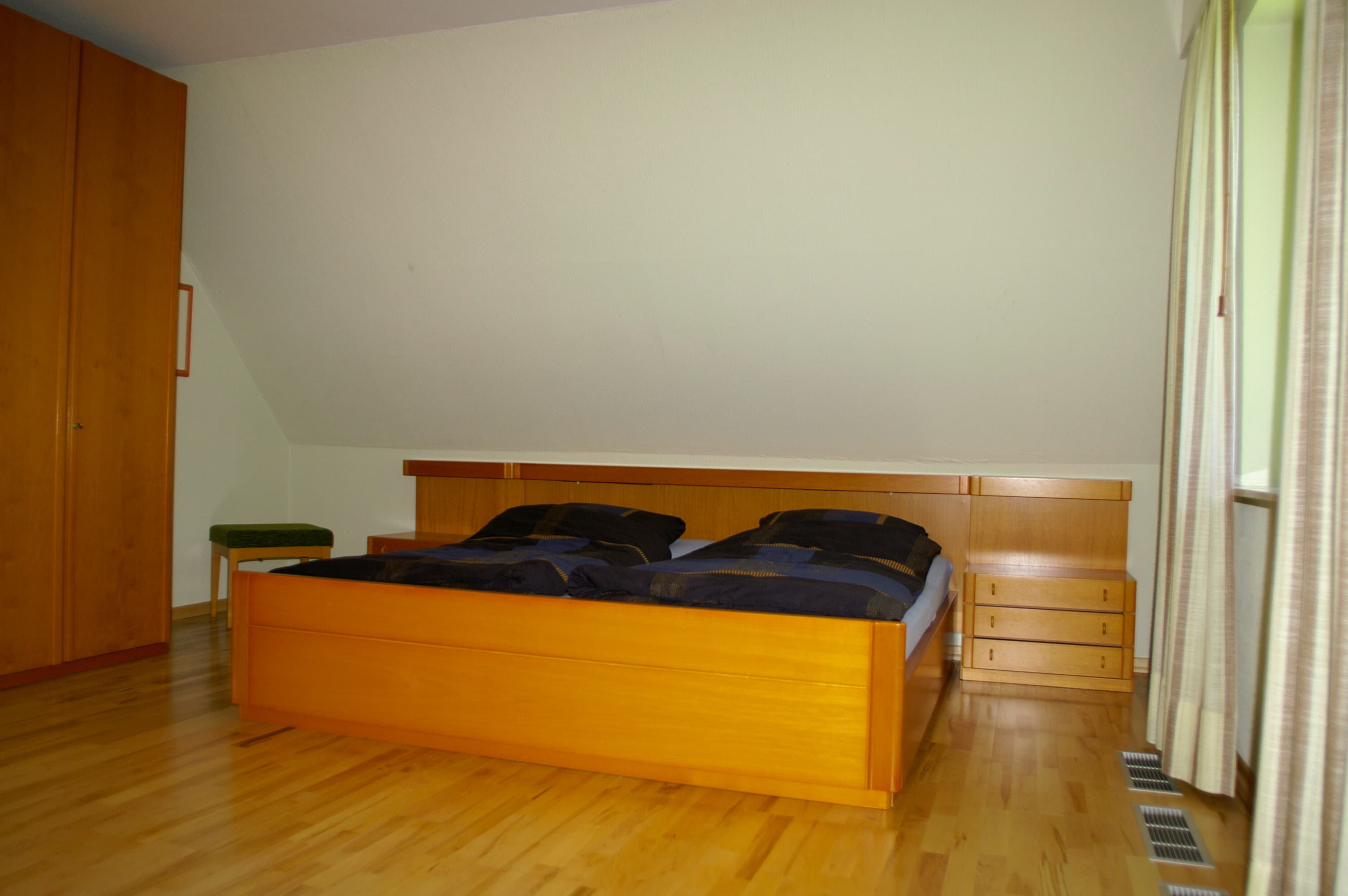 Schlafzimmer 1 Ferienwohnung Kiefernblick