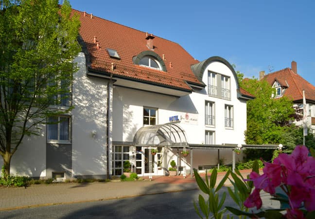 Hotel Caroline Mathilde in Celle von außen