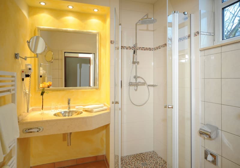 Hotel Caroline Mathilde Badezimmer
