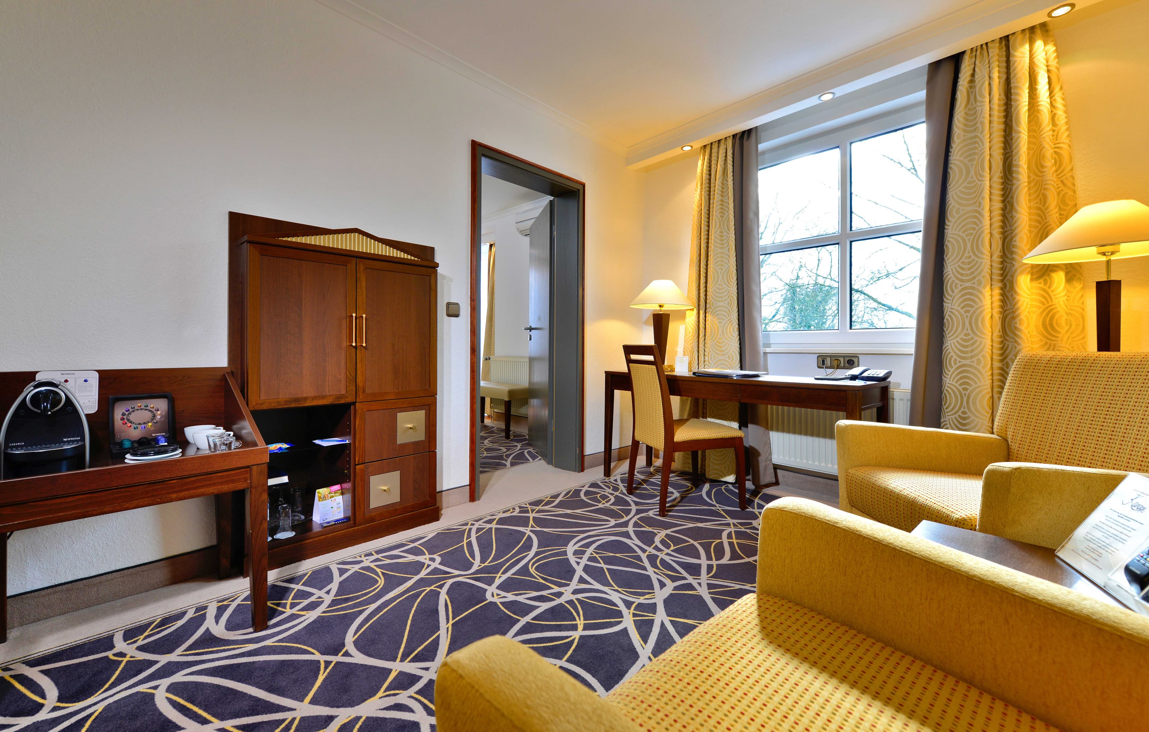 Hotel Caroline Mathilde Sitzecke im Zimmer