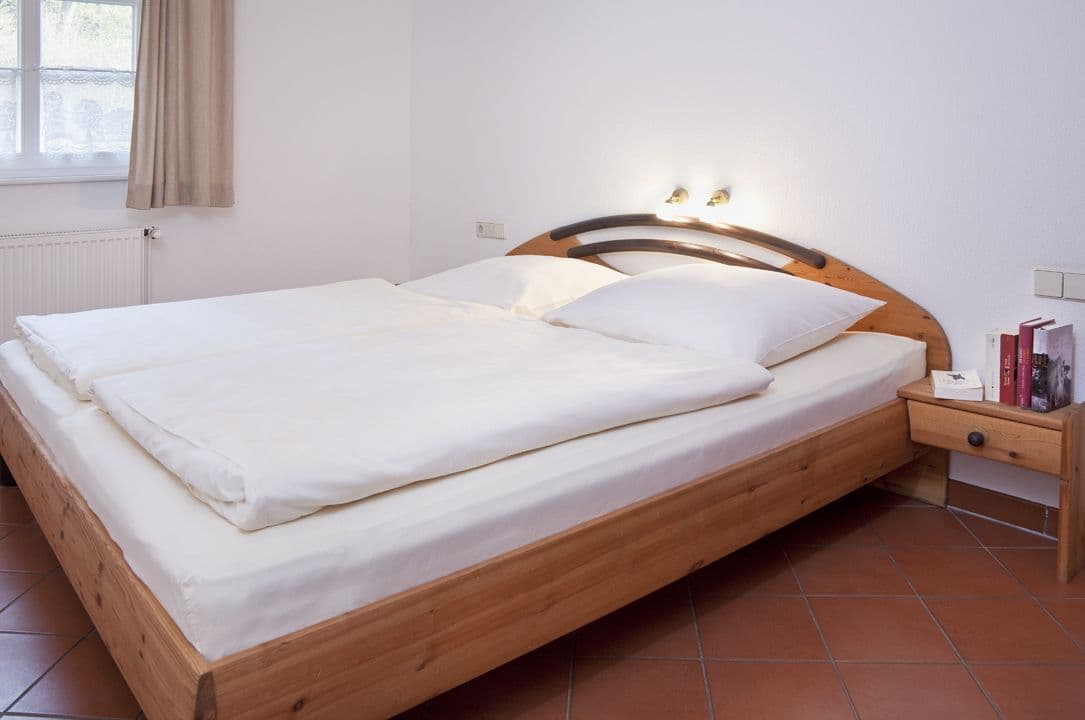 Schlafzimmer in dem Forstgut Rehrhof in Amelinghausen