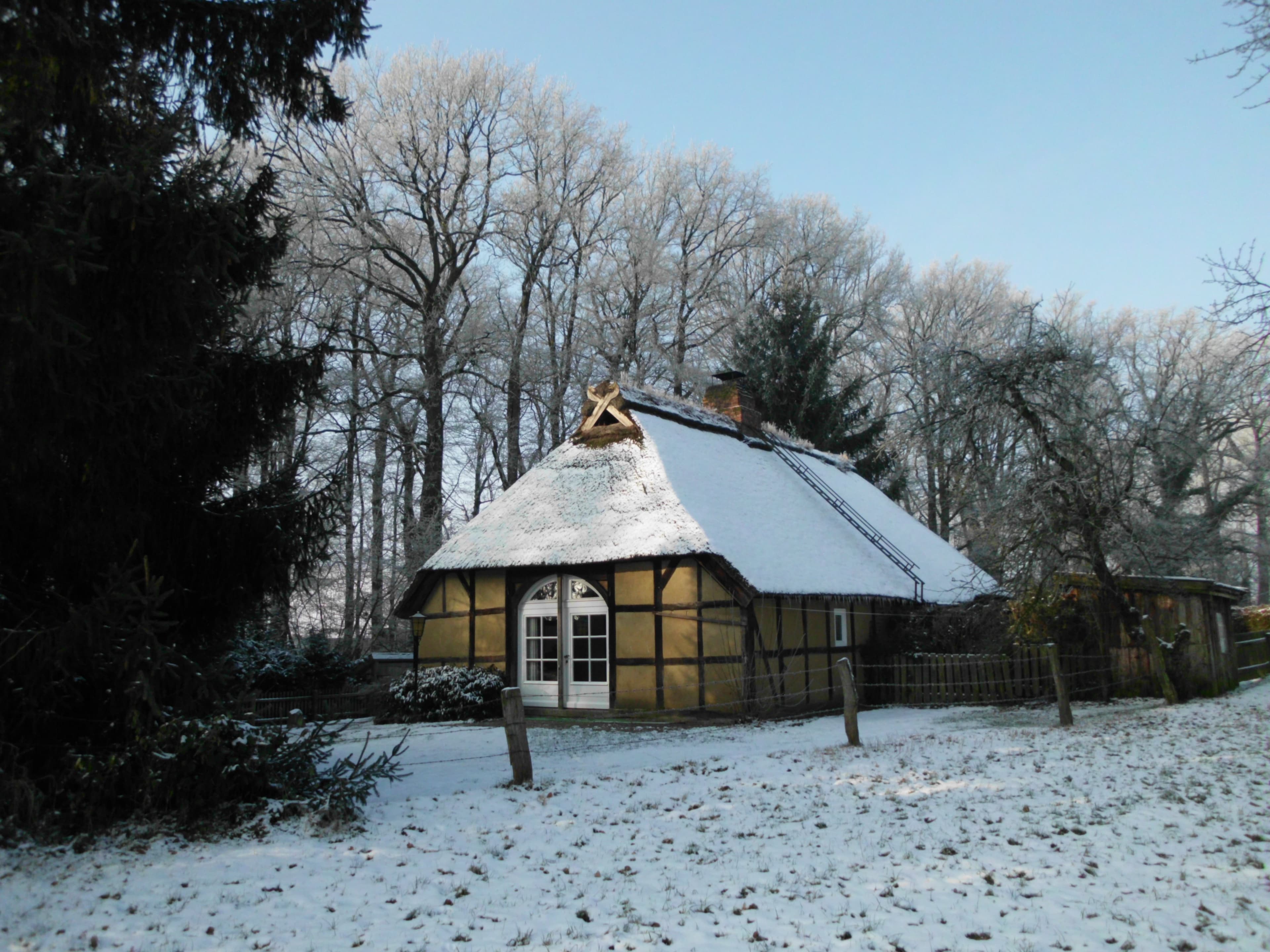 Winterstimmung Ferienwohnung Hirtenkate