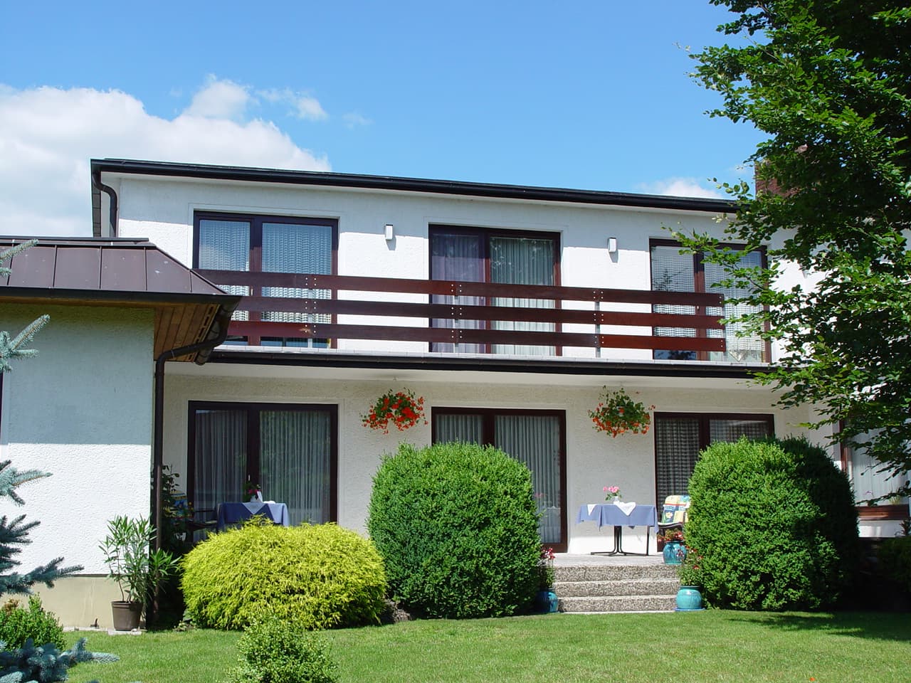 Außenansicht Pension "Am Botanischen Garten"