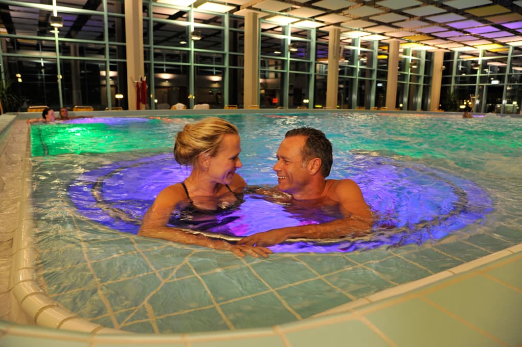 Therme Bad Bevensen in den Abendstunden