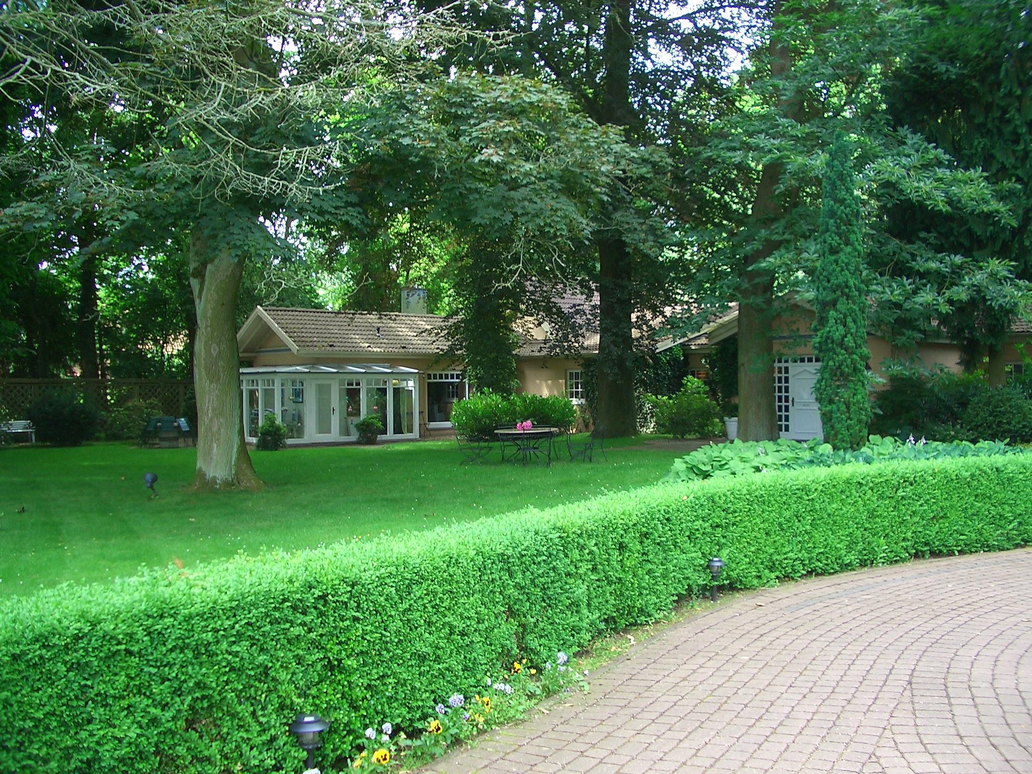 Garten Gästehaus Schloss Bothmer