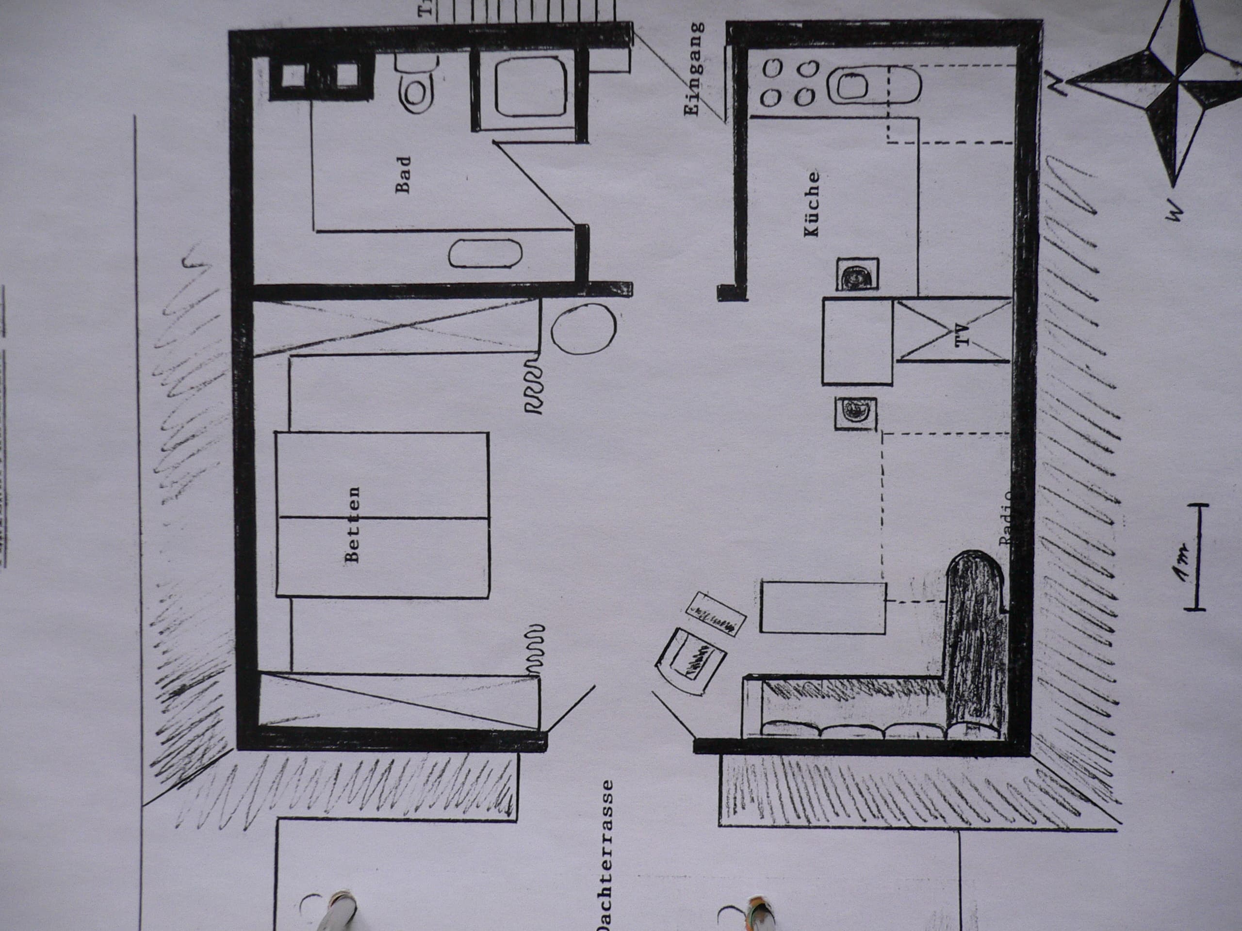 Apartementhaus Grieger Apartement 2 Grundriss 