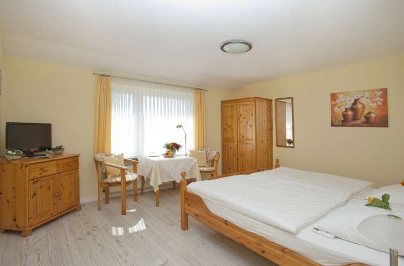 Doppelzimmer in der Pension Benecke in Egestorf