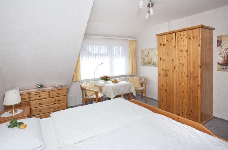 Doppelzimmer in der Pension Benecke in Egestorf