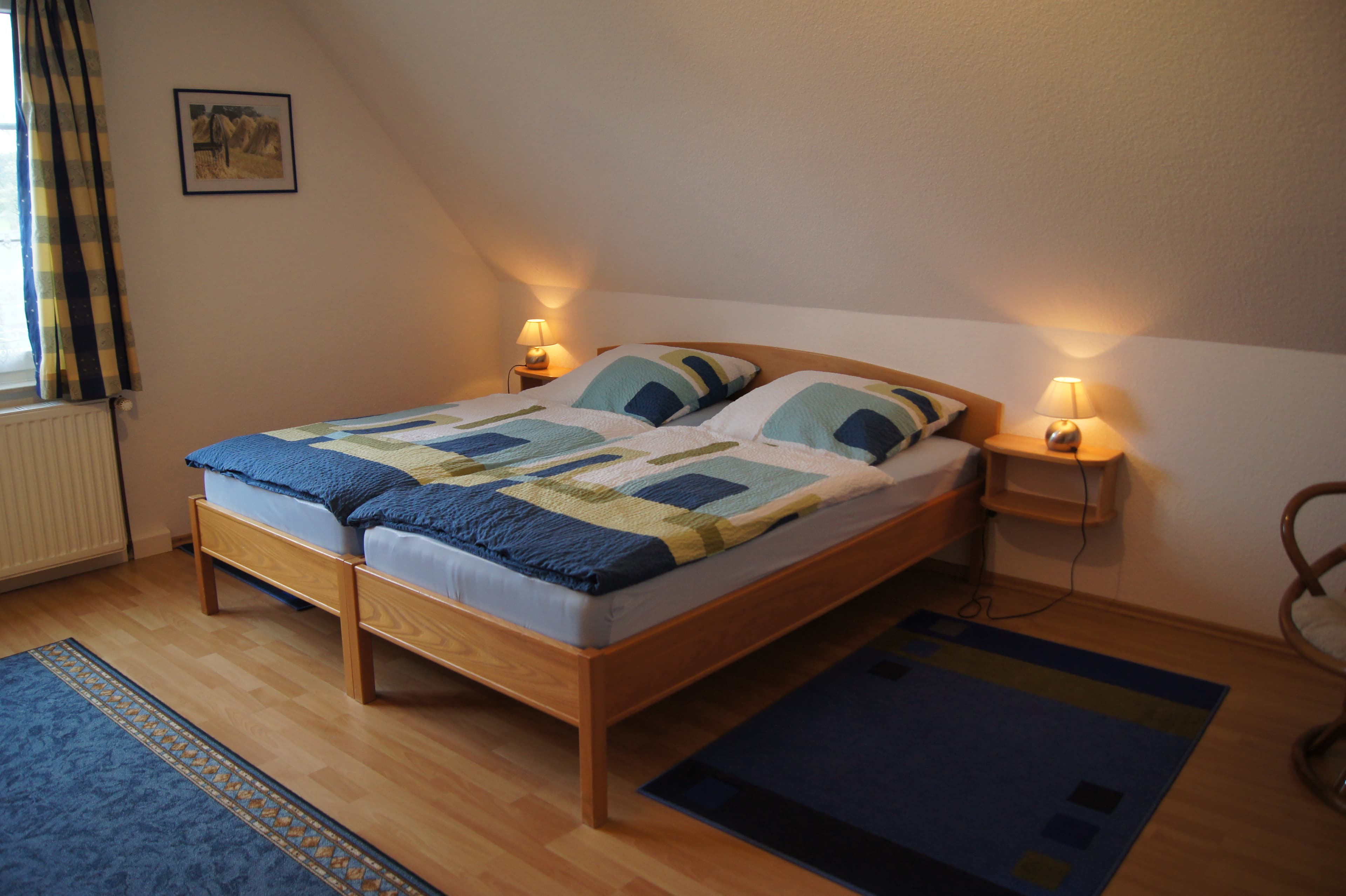 Schlafzimmer Ferienwohnung Familie Meinheit