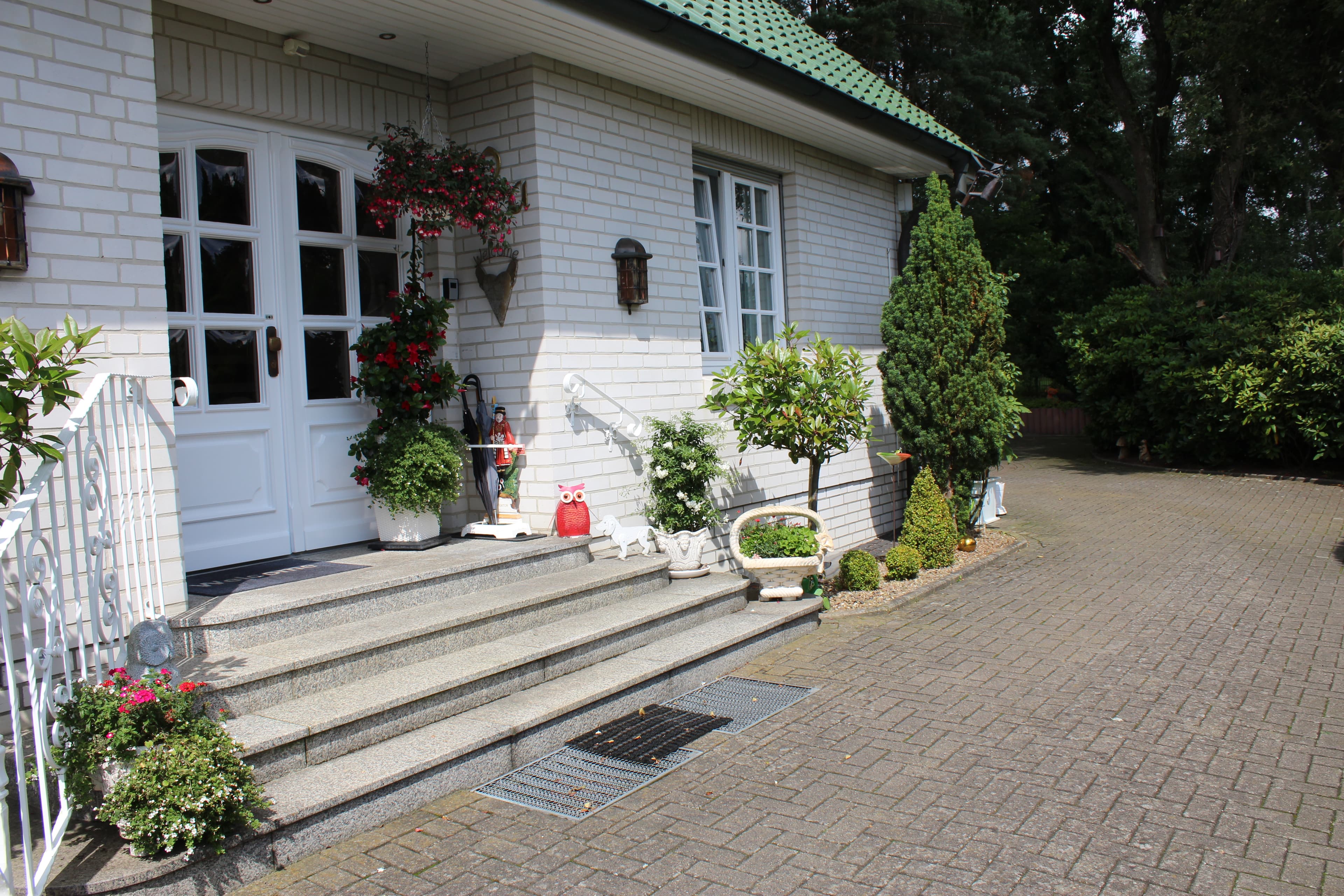 Landhaus Gartenstraße Hauseingang