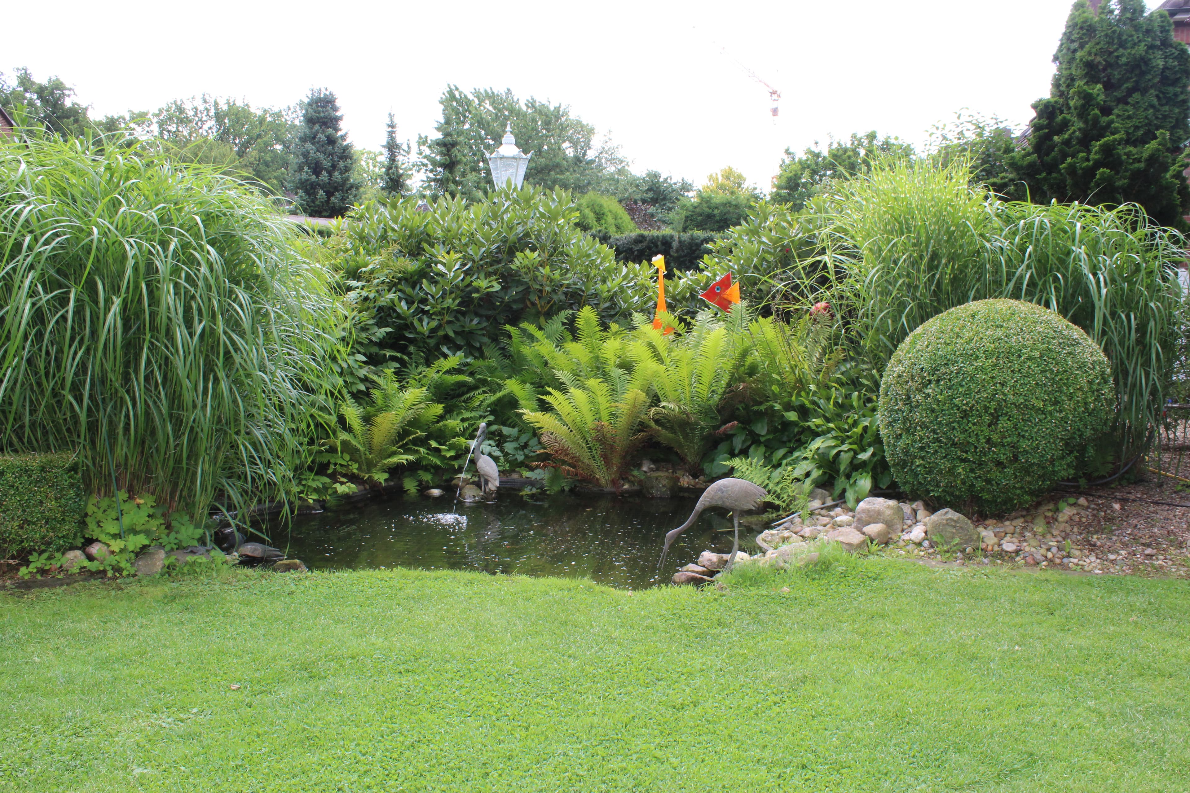 Teich der Ferienwohnung Landhaus Gartenstraße in Bispingen