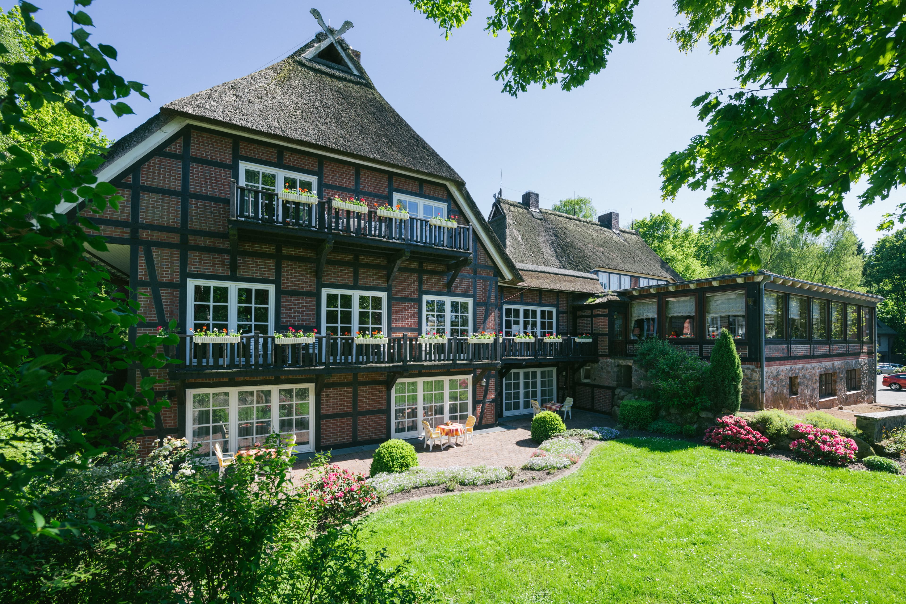 Außenansicht Hotel Landhaus Höpen