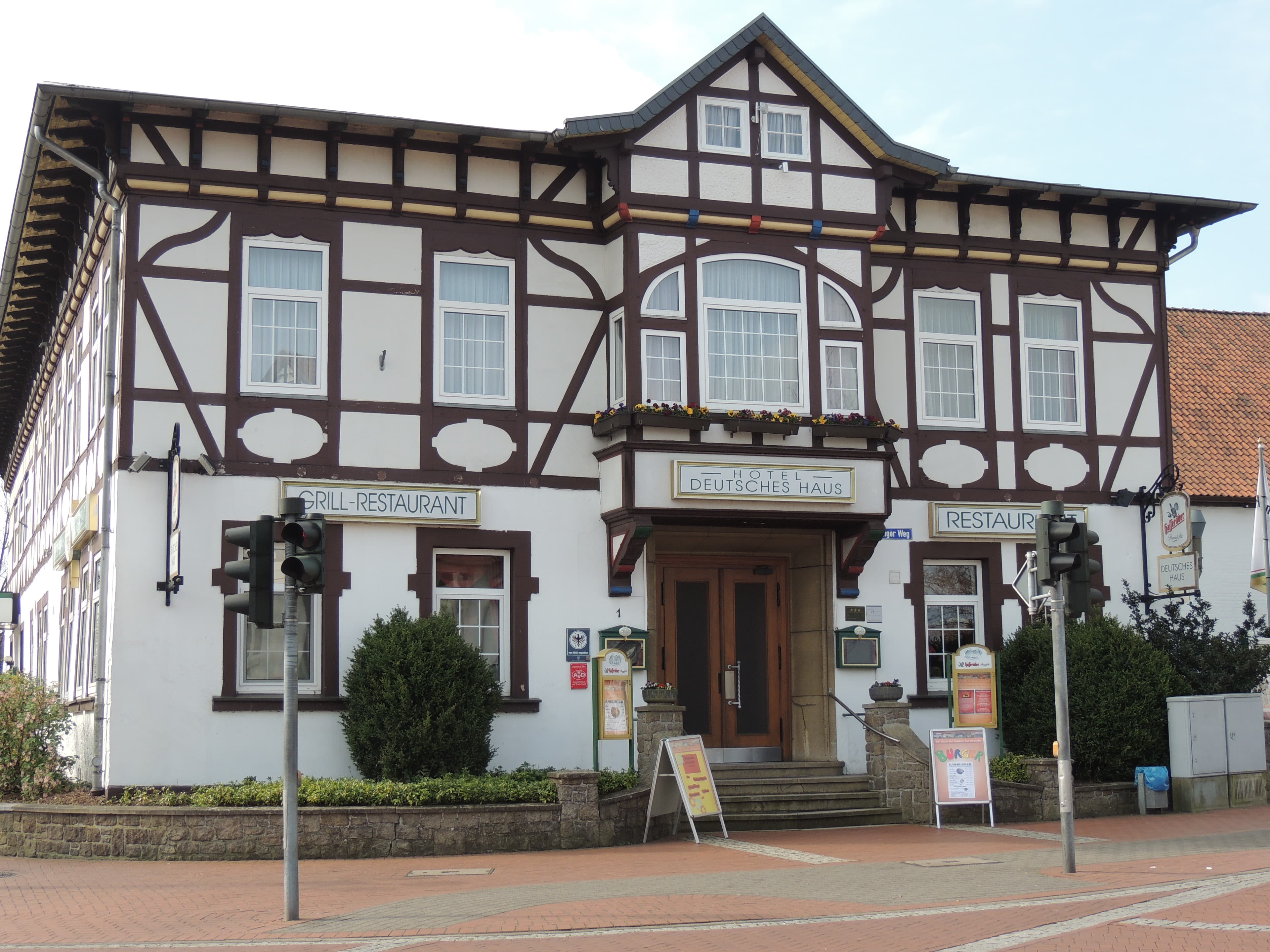 Außenansicht Hotel Deutsches Haus Munster