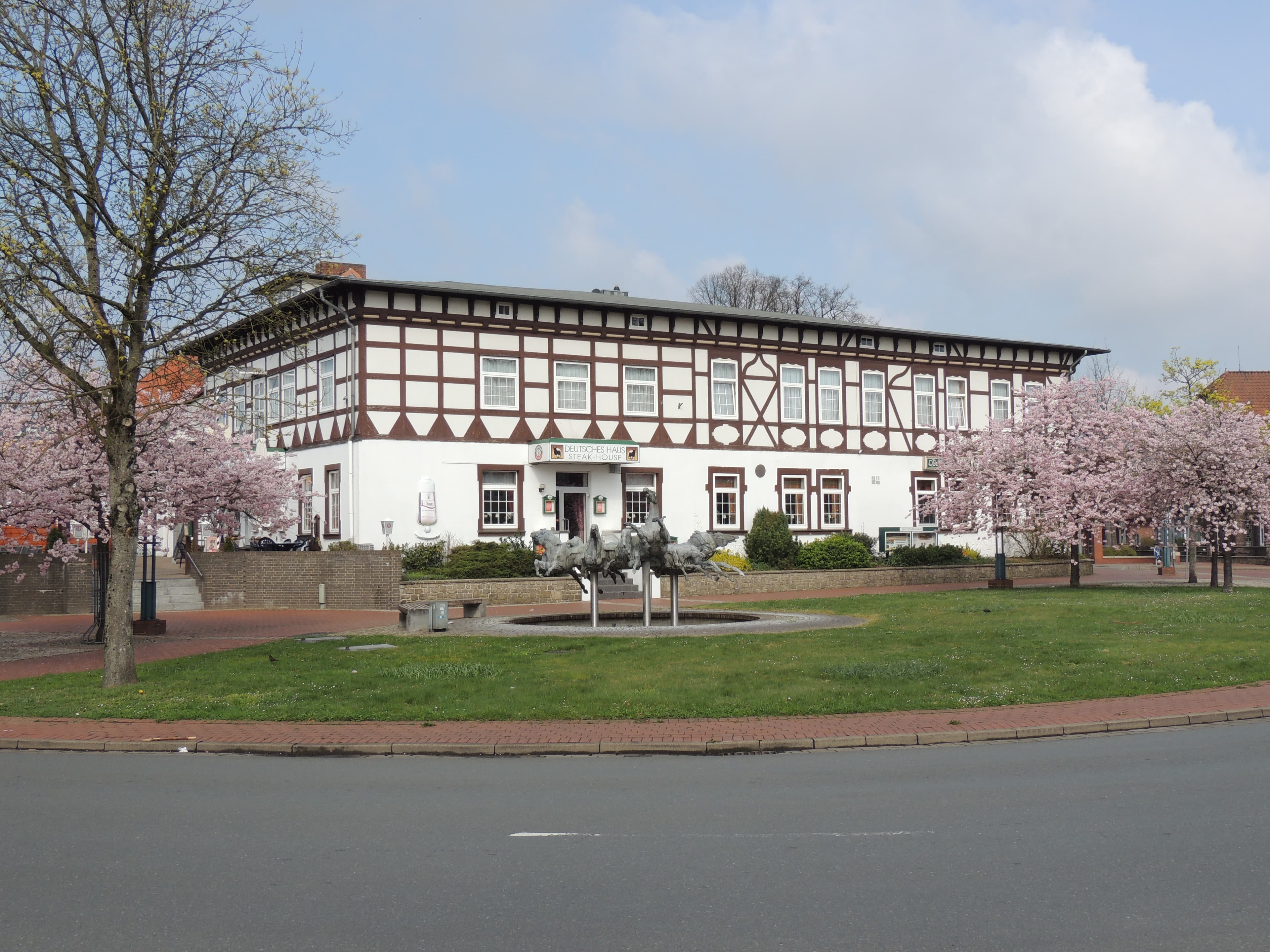 Außenansicht Hotel Deutsches Haus Munster