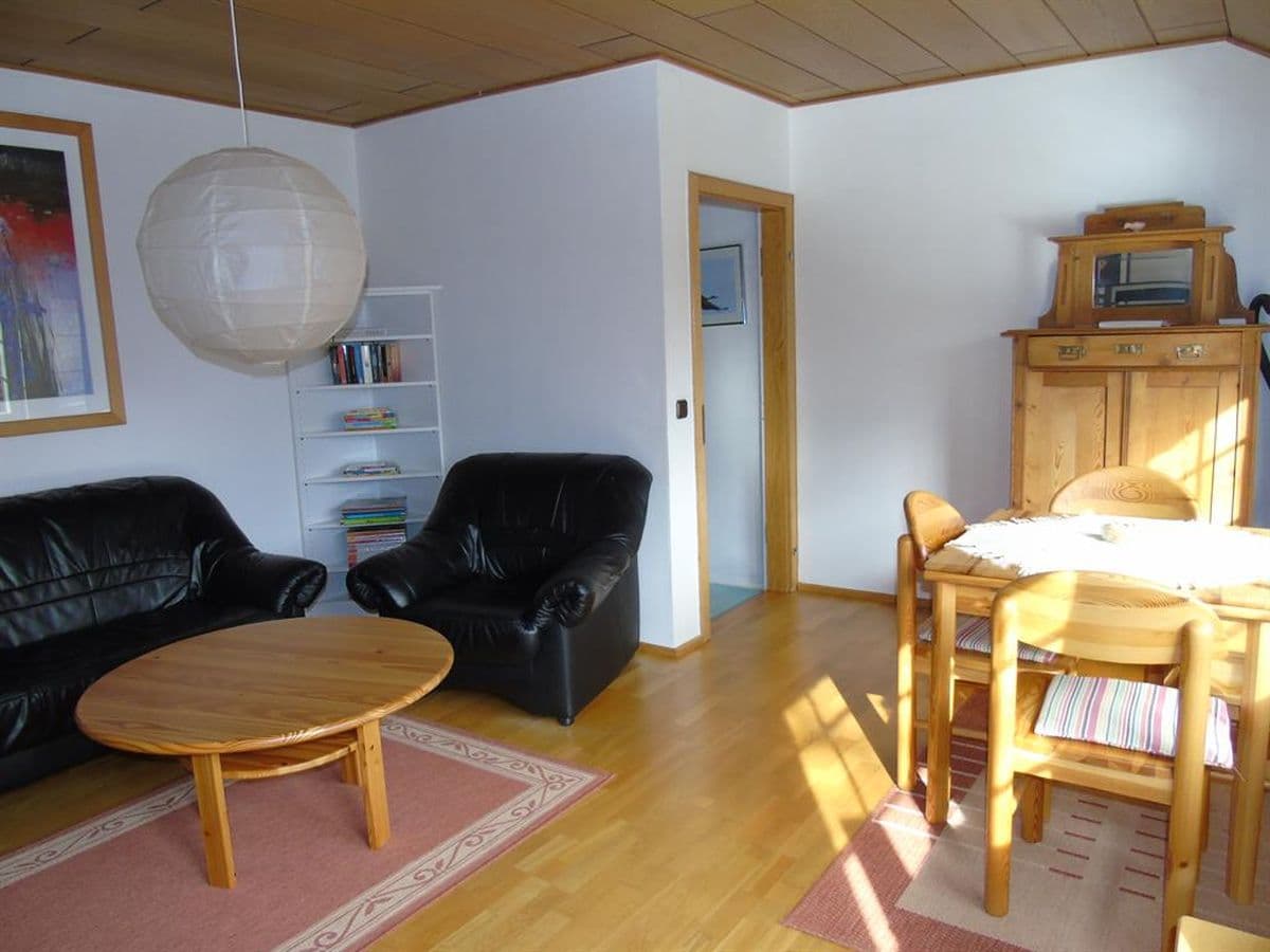 Wohnzimmer Ferienwohnung Am Storchennest