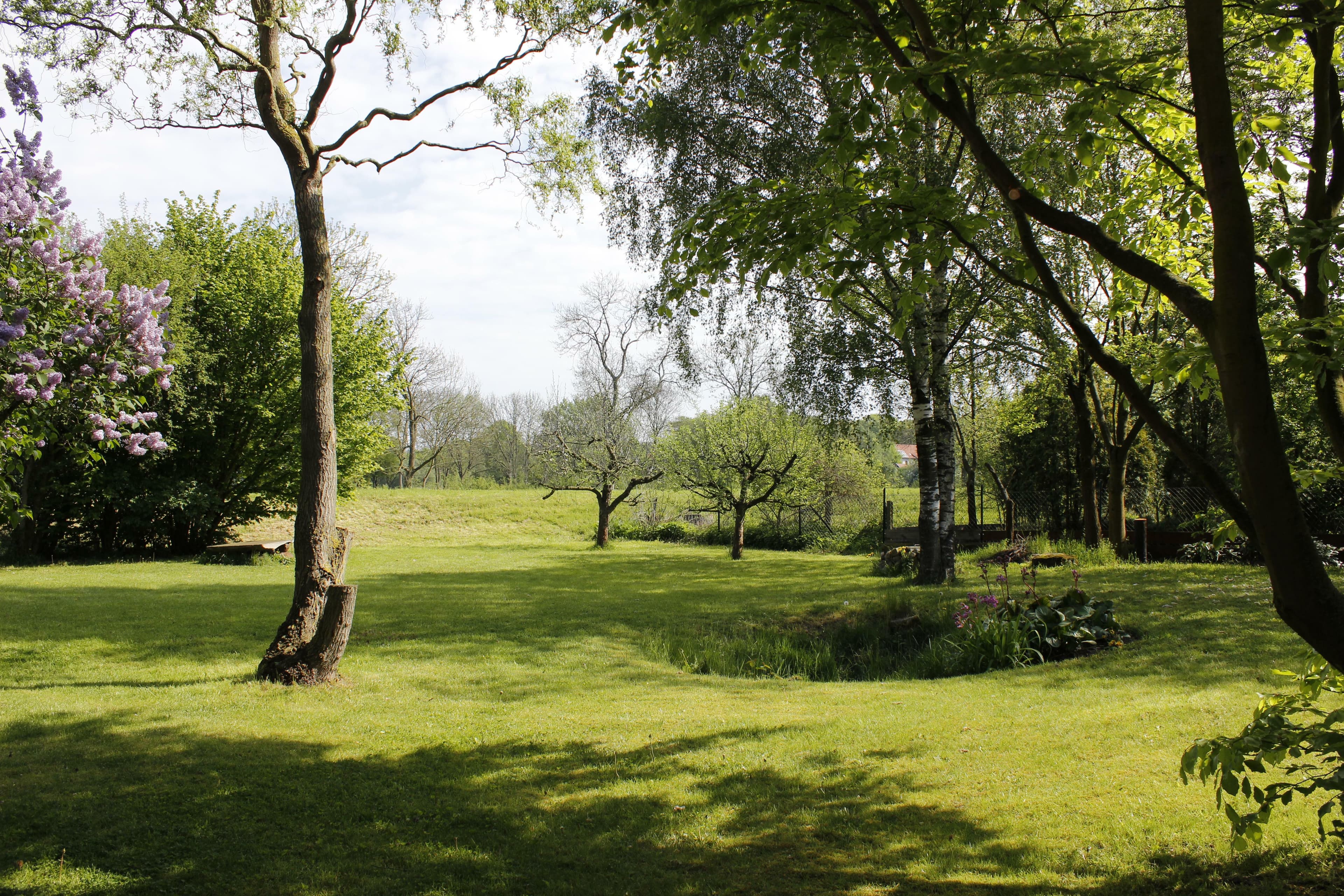 Garten Ferienwohnung Klein-Grindau