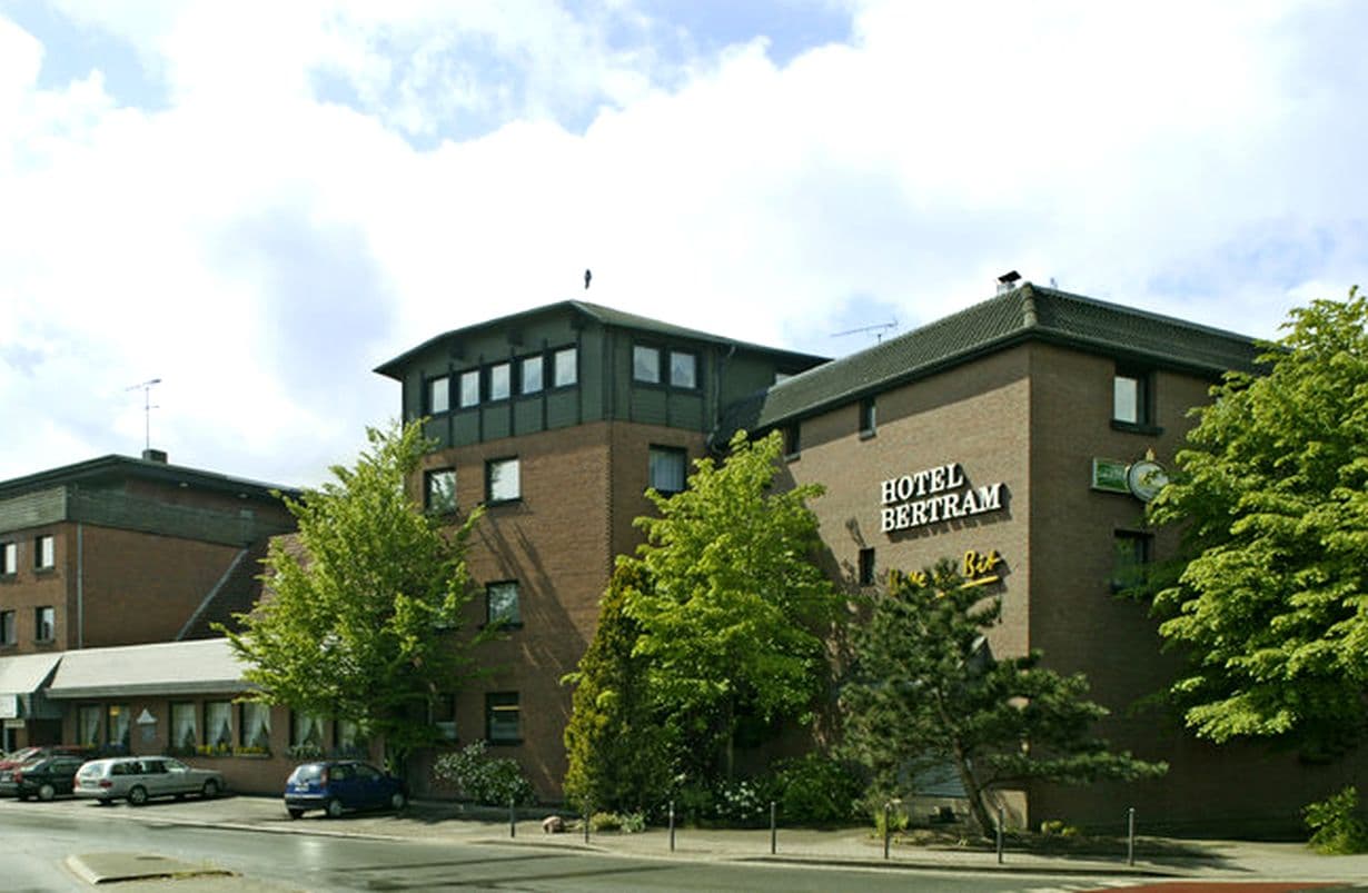Hotel Betram in Schwarmstedt von Außen.