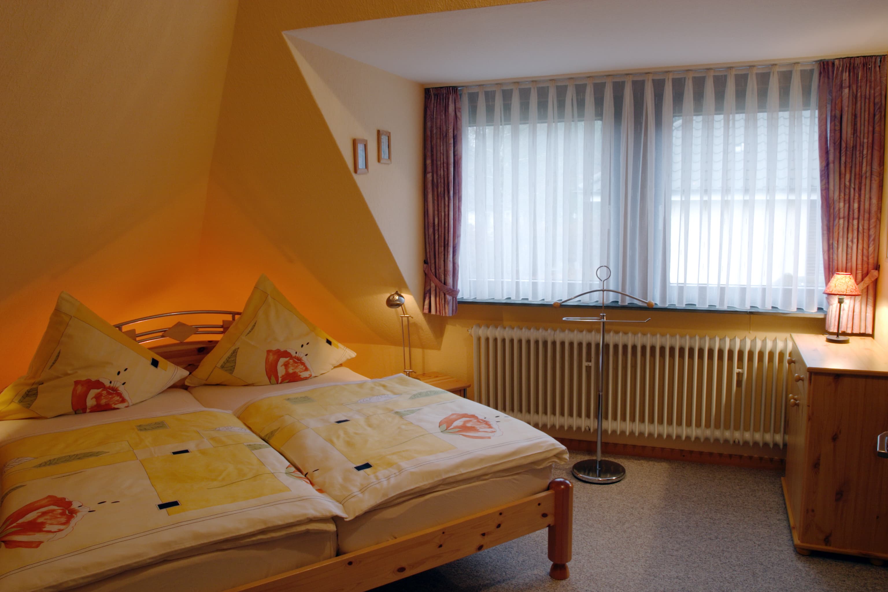 Schlafzimmer Ferienwohnung Garbers