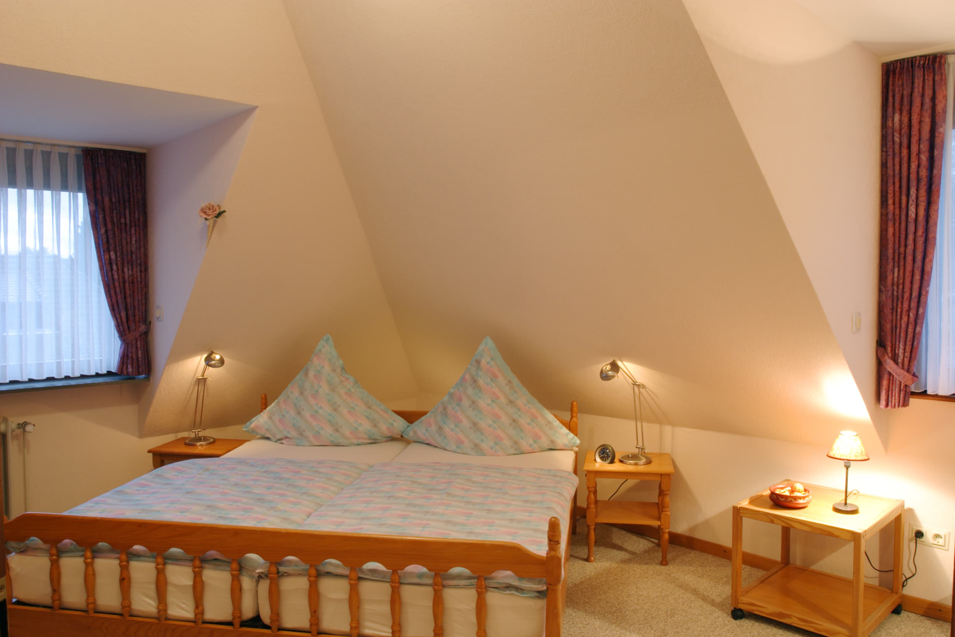 Schlafzimmer Ferienwohnung Garbers