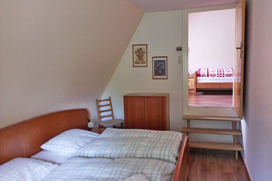 Ferienwohnung Schlafzimmer Bauernhof-Ferien auf Volmers Hof