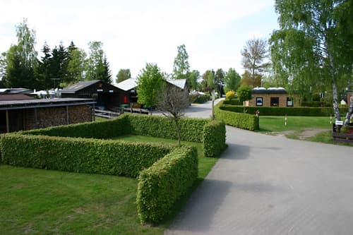 Einfahrt Campingplatz am Hardausee