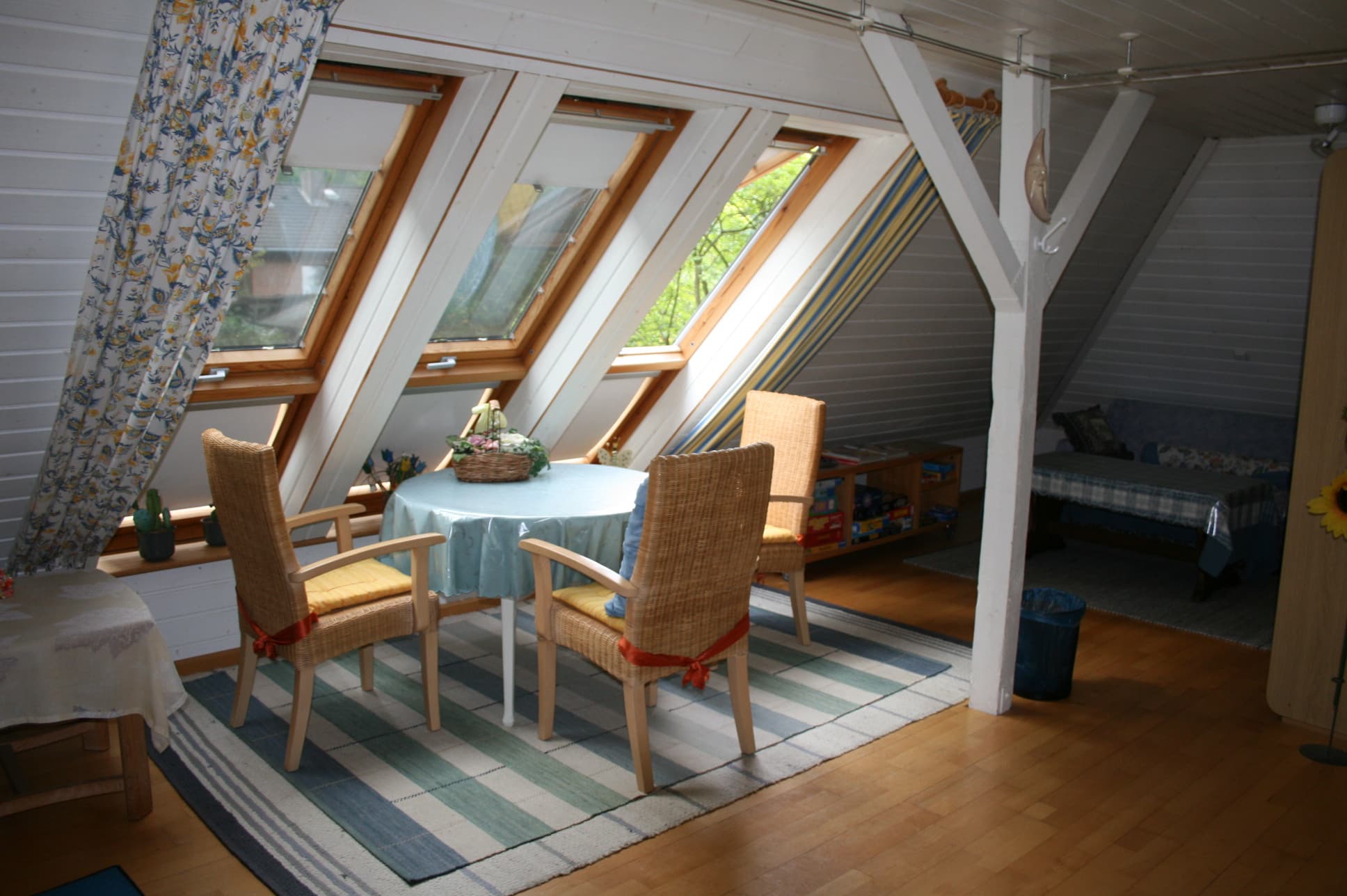 Essbereich in der Ferienwohnung Fricke in Embsen