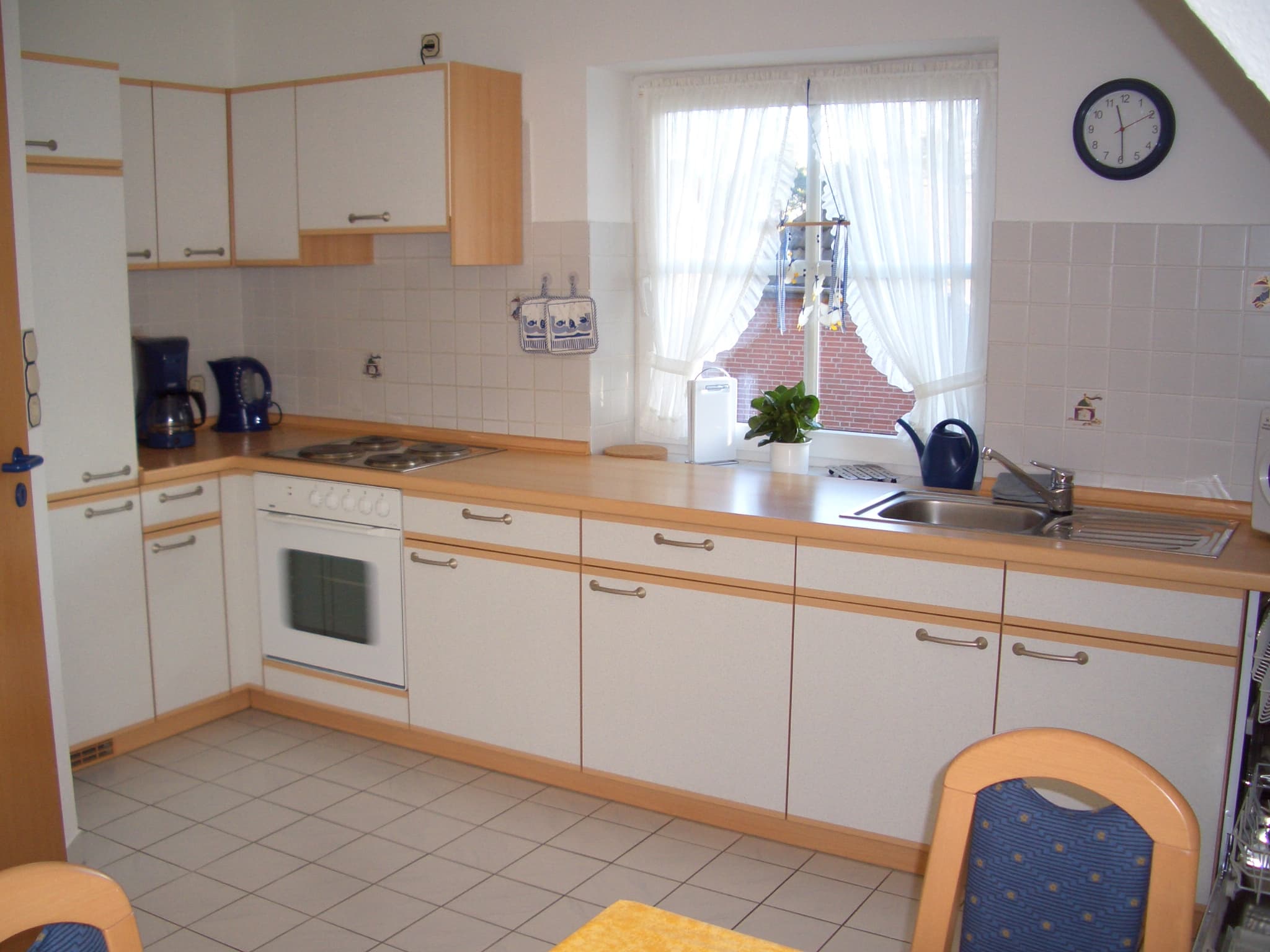 Die Küche in der Ferienwohnung Heidegeist in Neuenkirchen