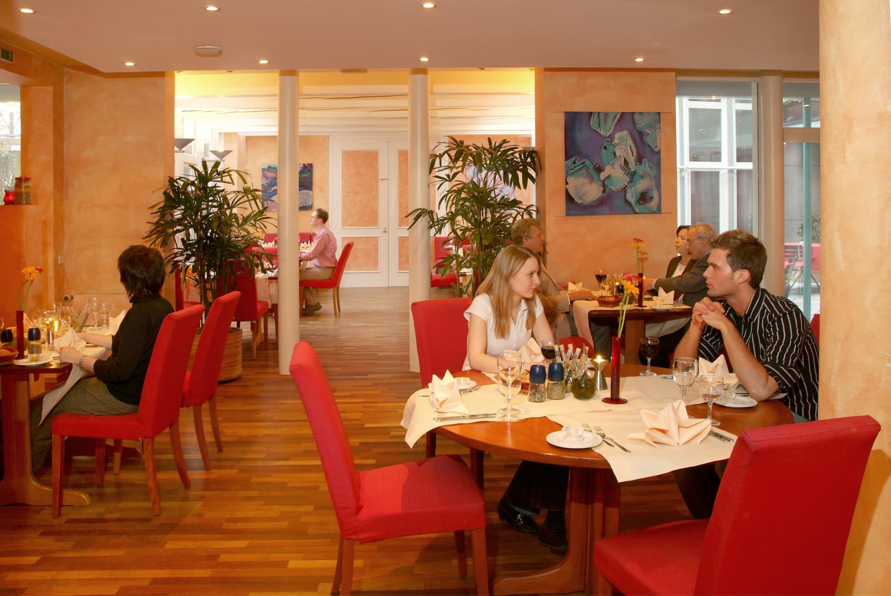 Gastraum Restaurant "Salzkorn" Ringhotel Bargenturm Lüneburg