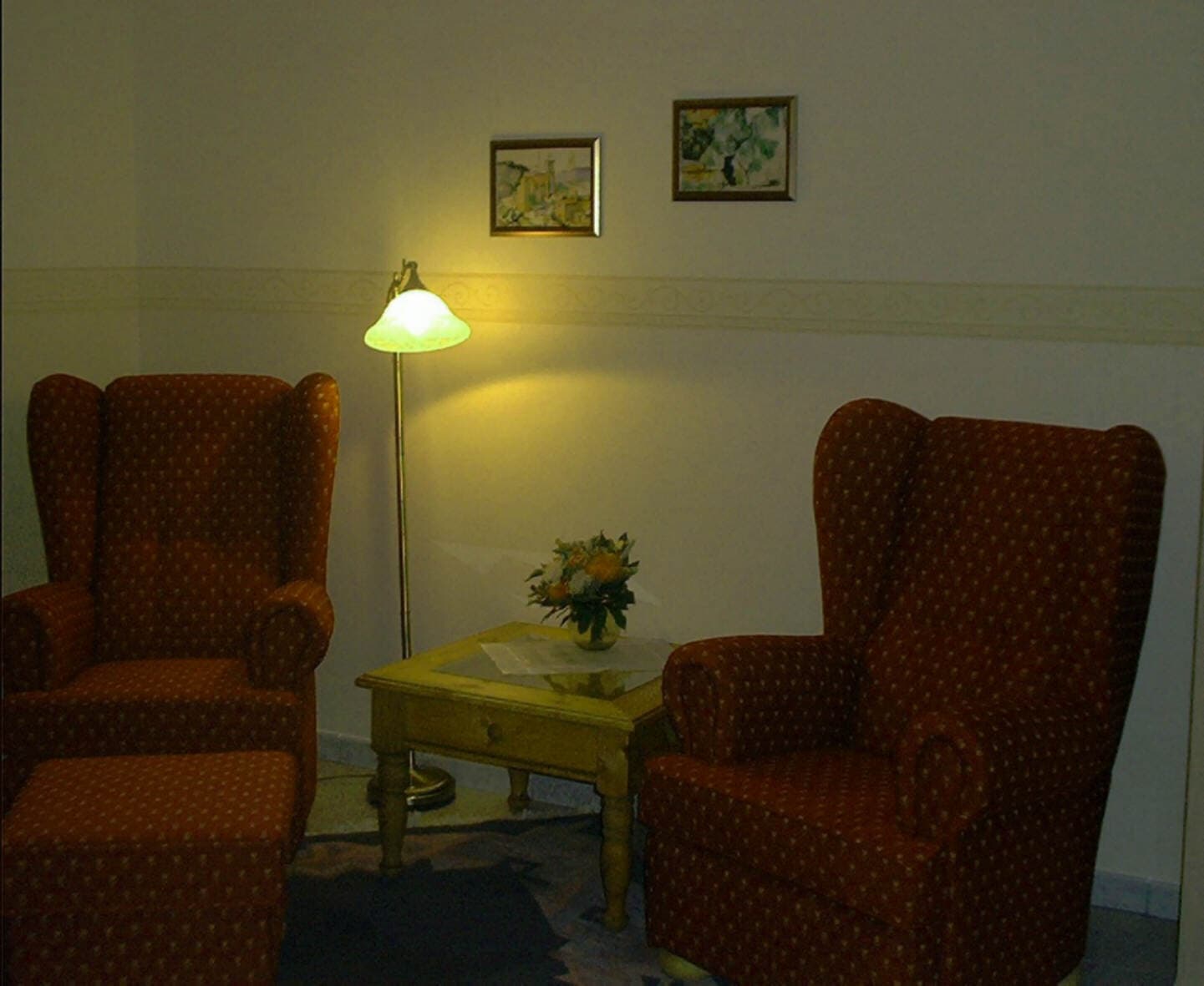 Wohnzimmer Ferienwohnung im Büsenbachtal