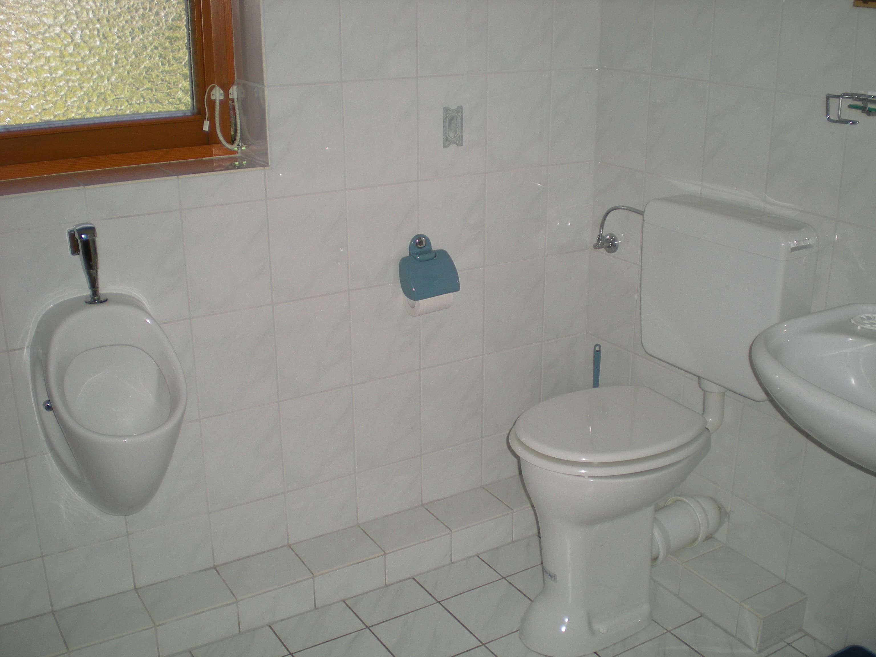 WC Ferienwohnung im Büsenbachtal