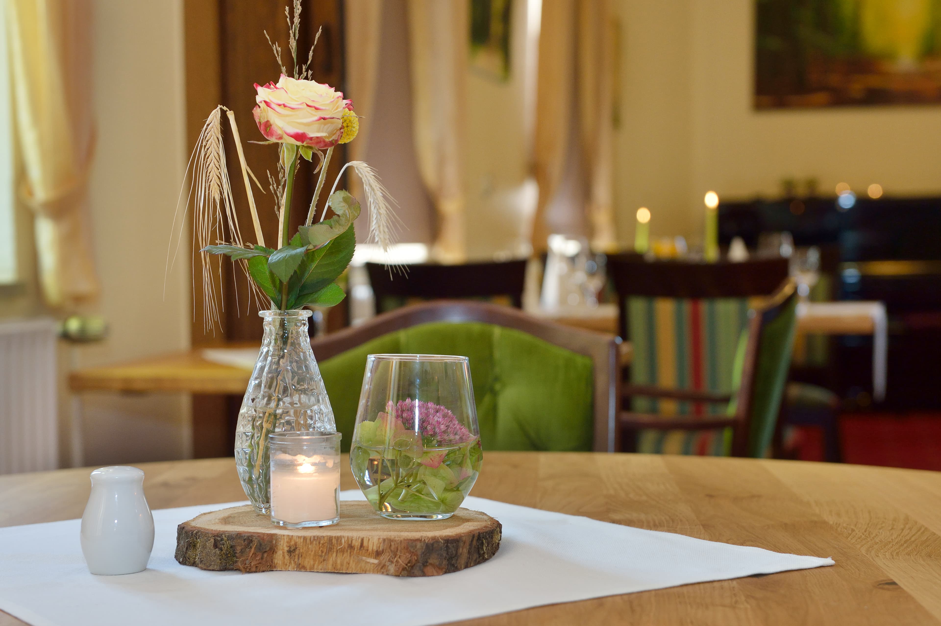 Restaurant in dem Hotel Allerhof in Frankenfeld