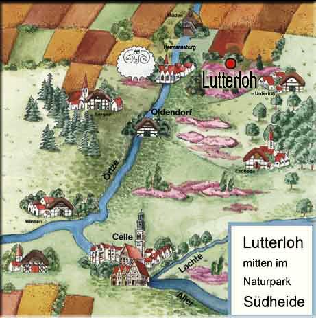 Karte Haus Lutterloh