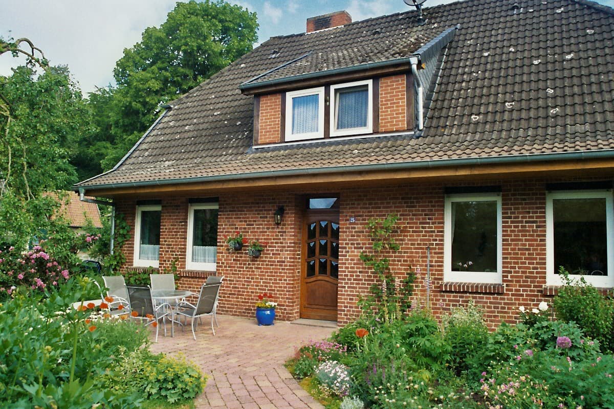 Außenansicht der Ferienwohnung Narjes in Bispingen
