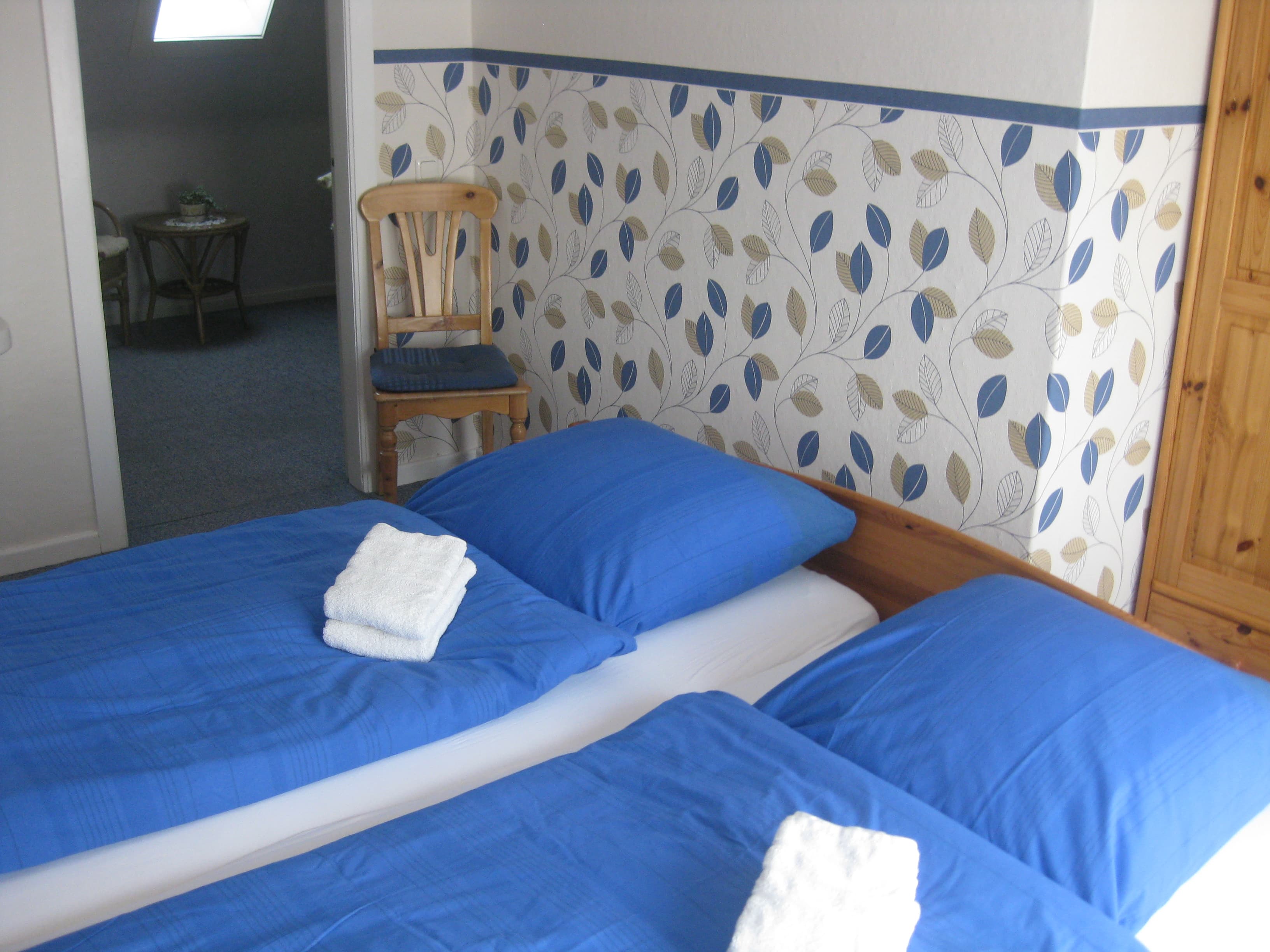 Schlafzimmer 2 in der Ferienwohnung Narjes in Bispingen