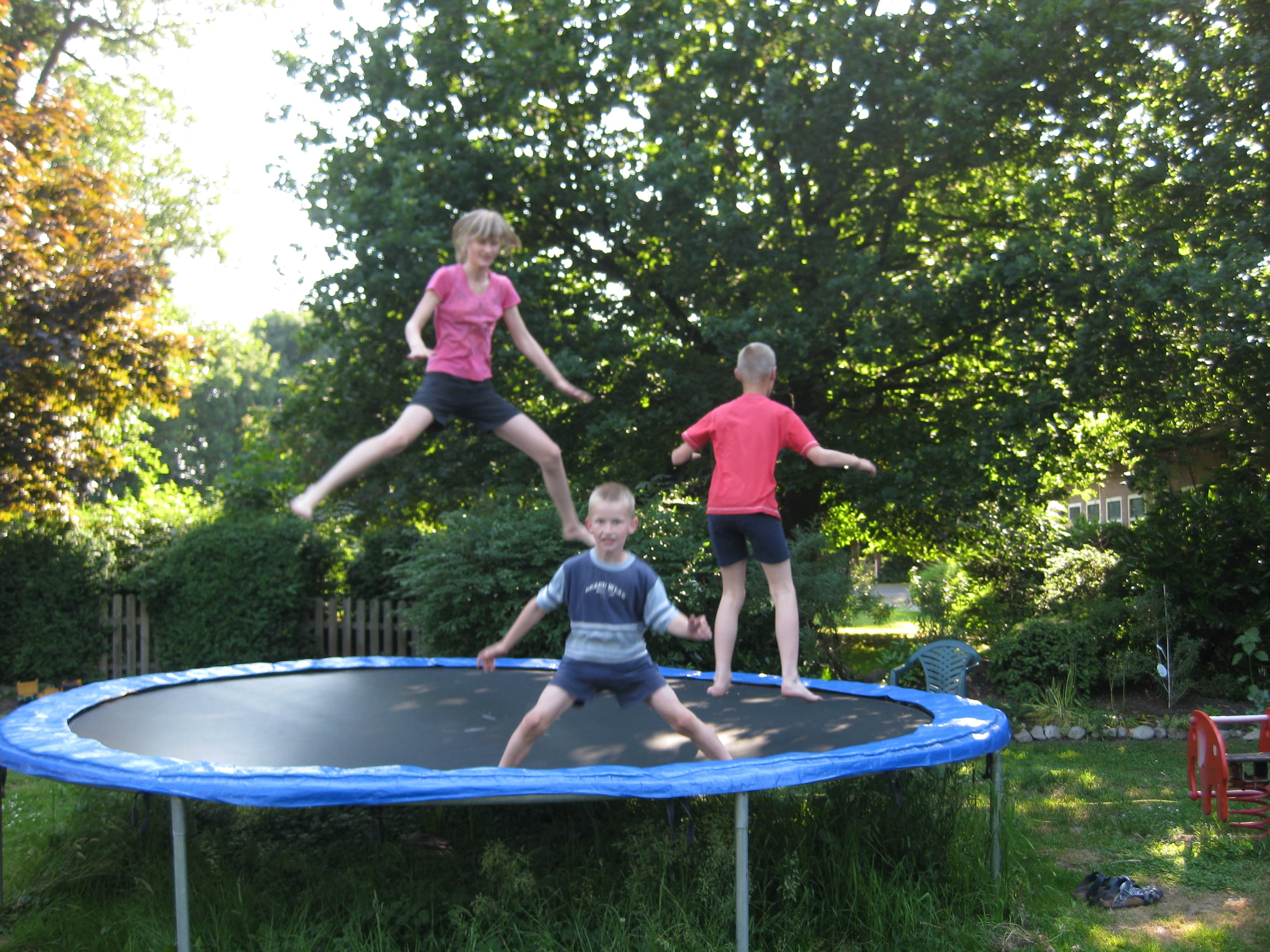 Trampolin der Ferienwohnung Narjes in Bispingen