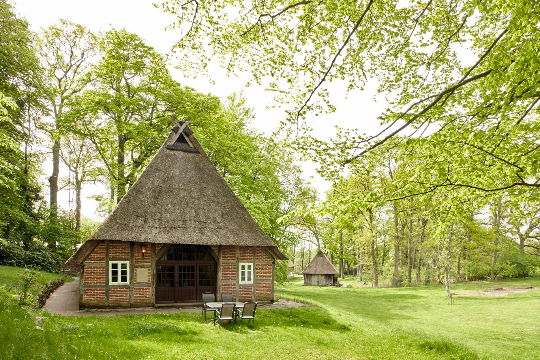 Gartenanlage des Naturotel Landhaus Haverbeckhof in Bispingen