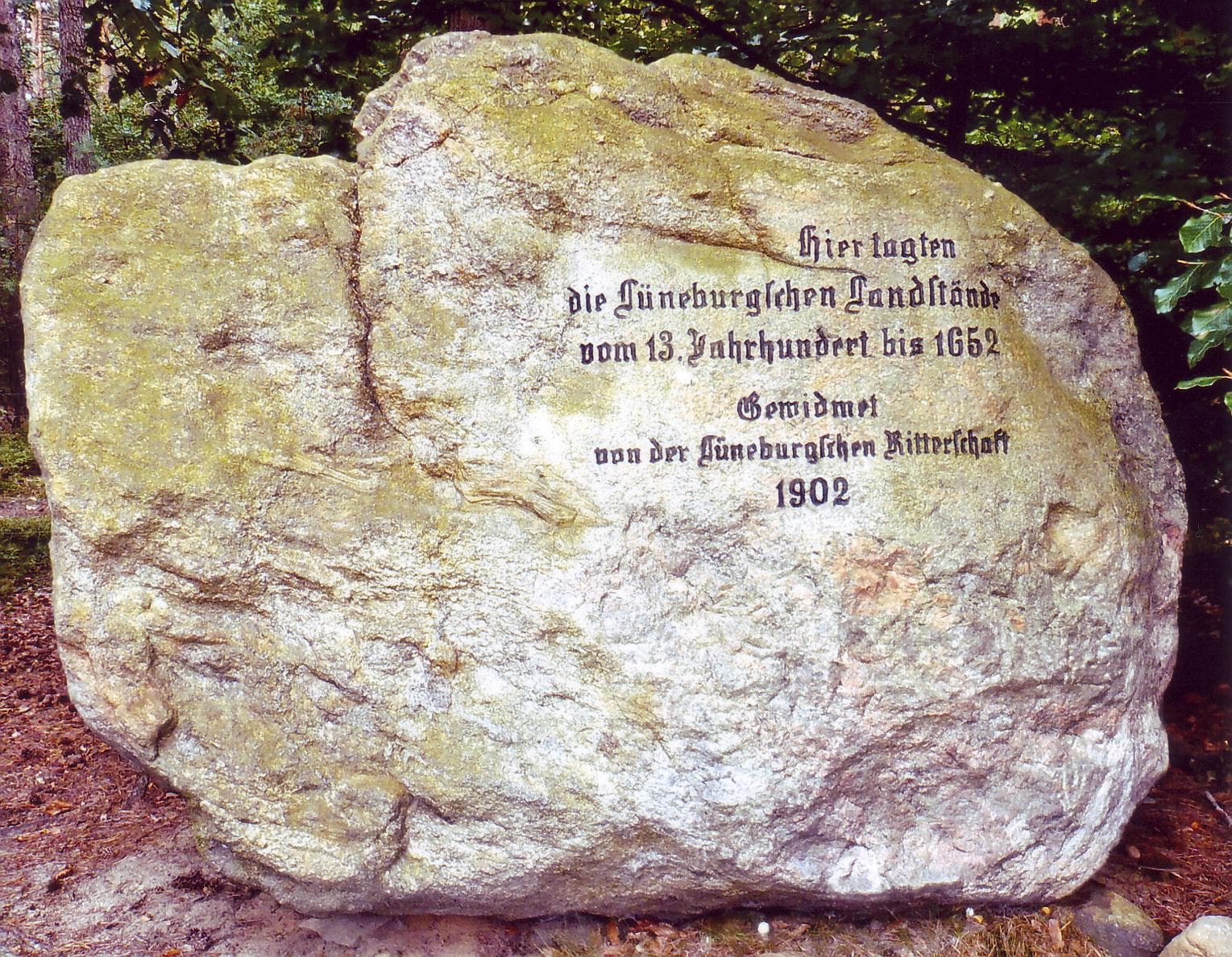 Gedenkstein Pension Haus Katerberg