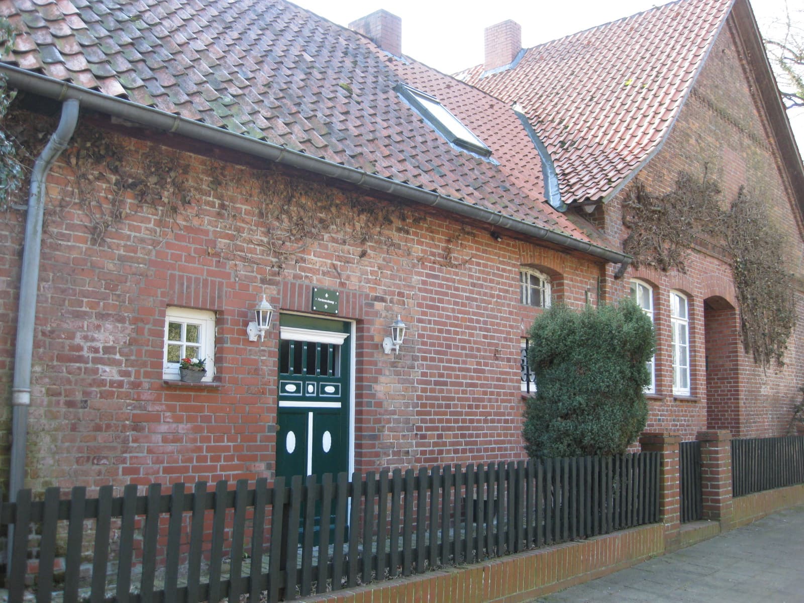 Außenansicht Ferienwohnung "Alte Schule Bollersen"