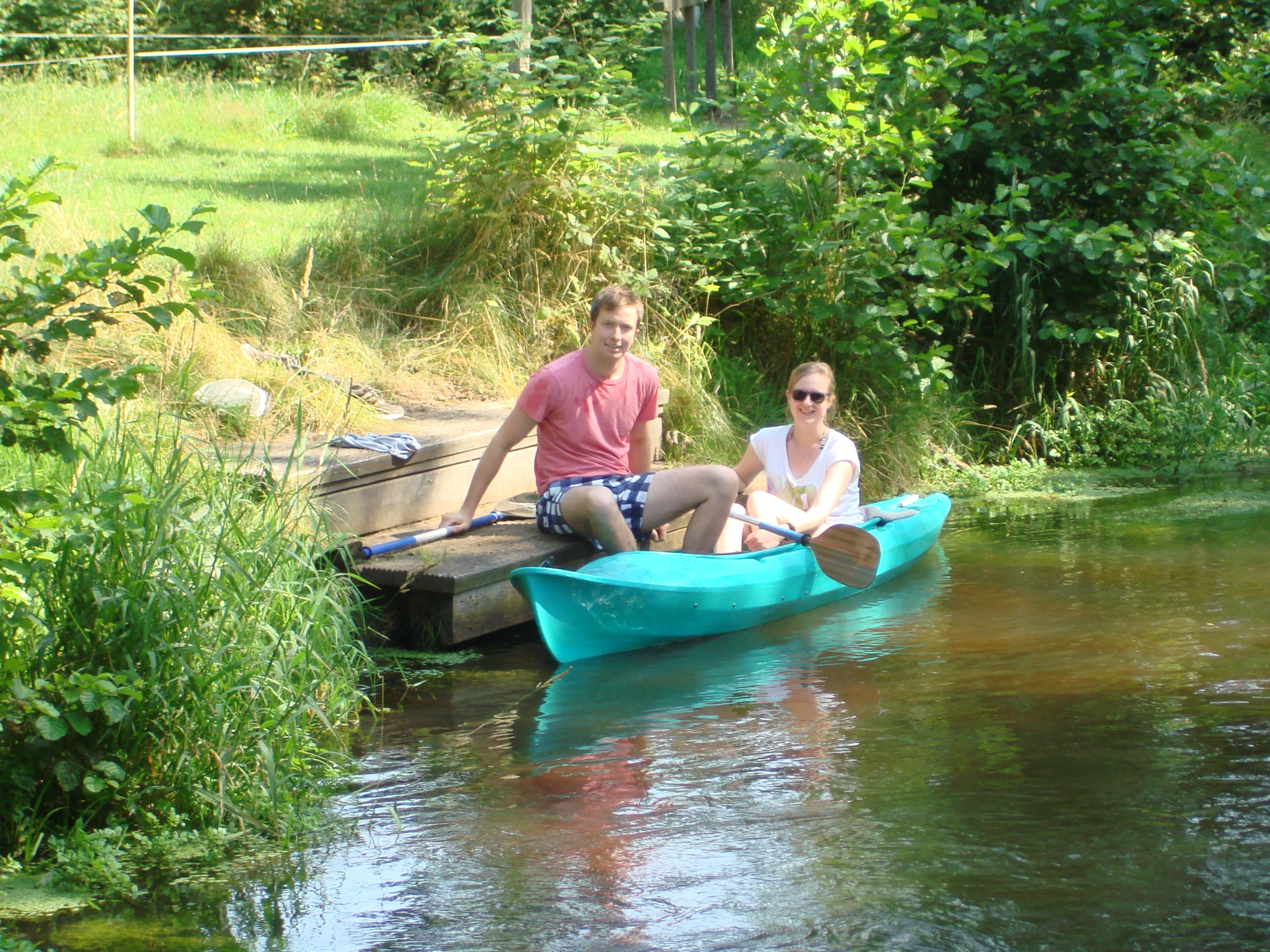 Paddeln auf der Luhe