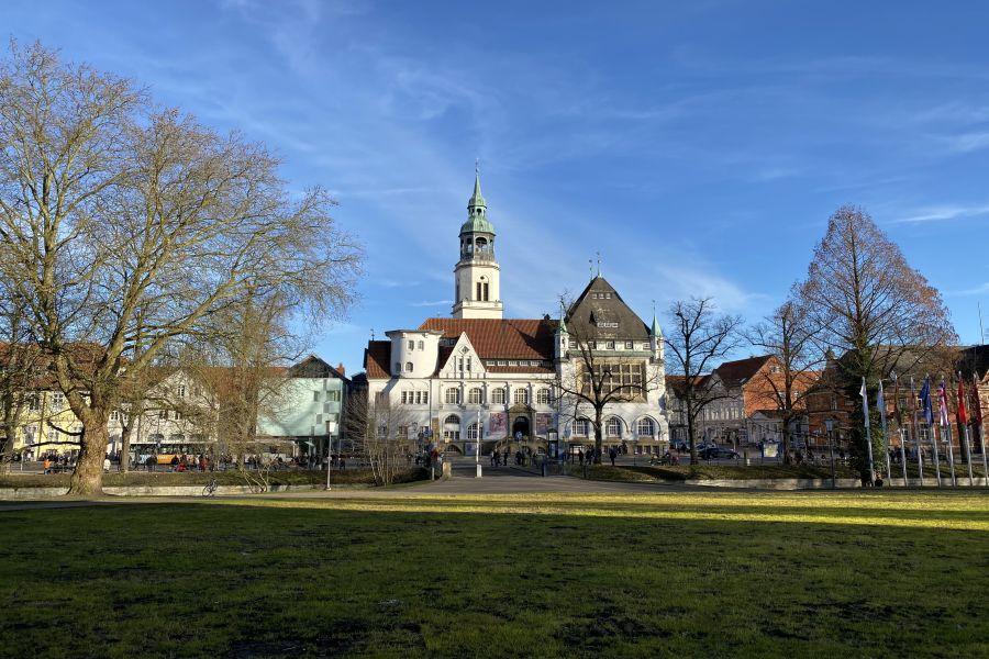 Ansicht des Schlosses Celle
