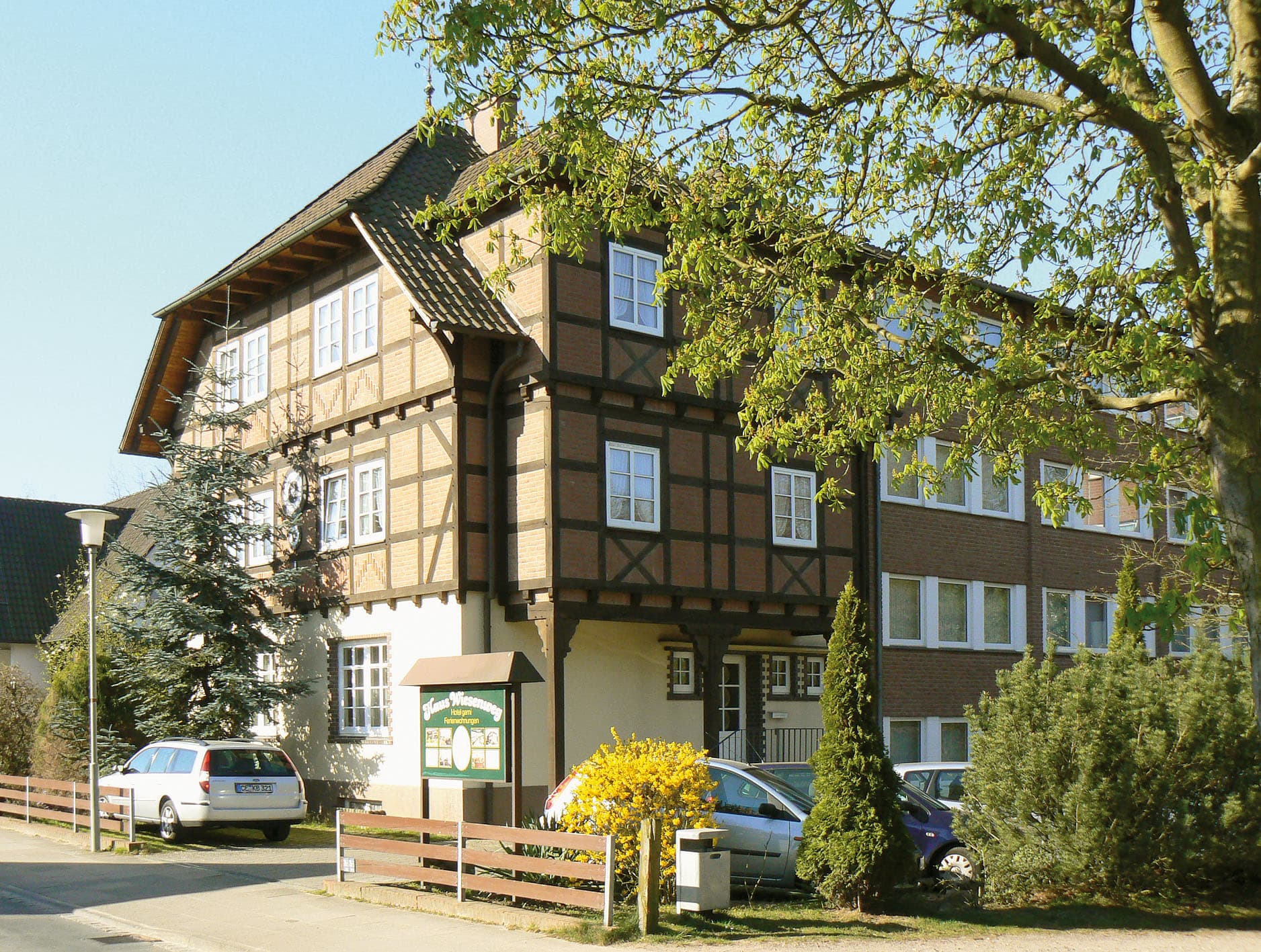 Außenansicht Hotel Haus Wiesenweg 