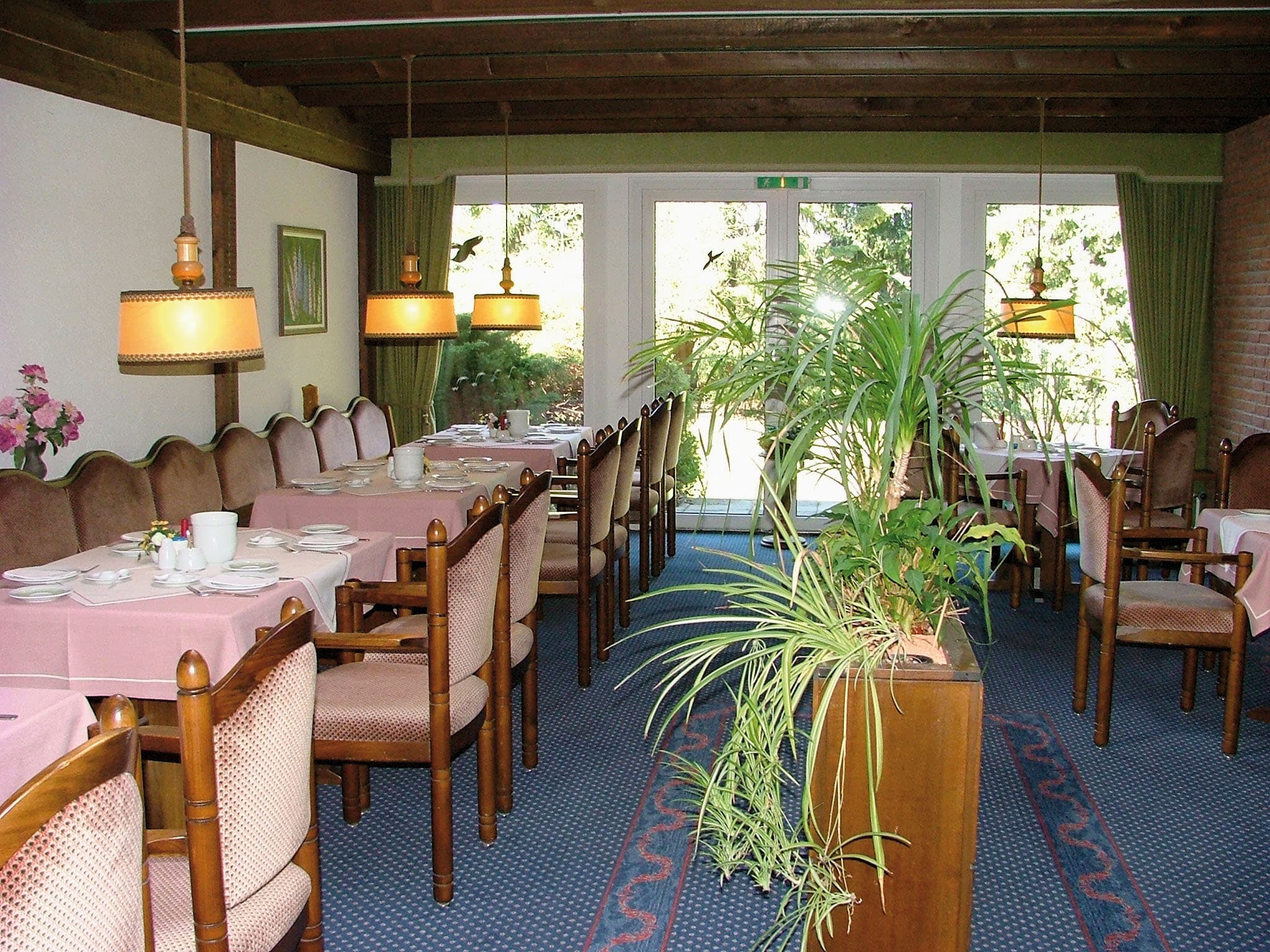 Speiseraum Hotel Haus Wiesenweg 