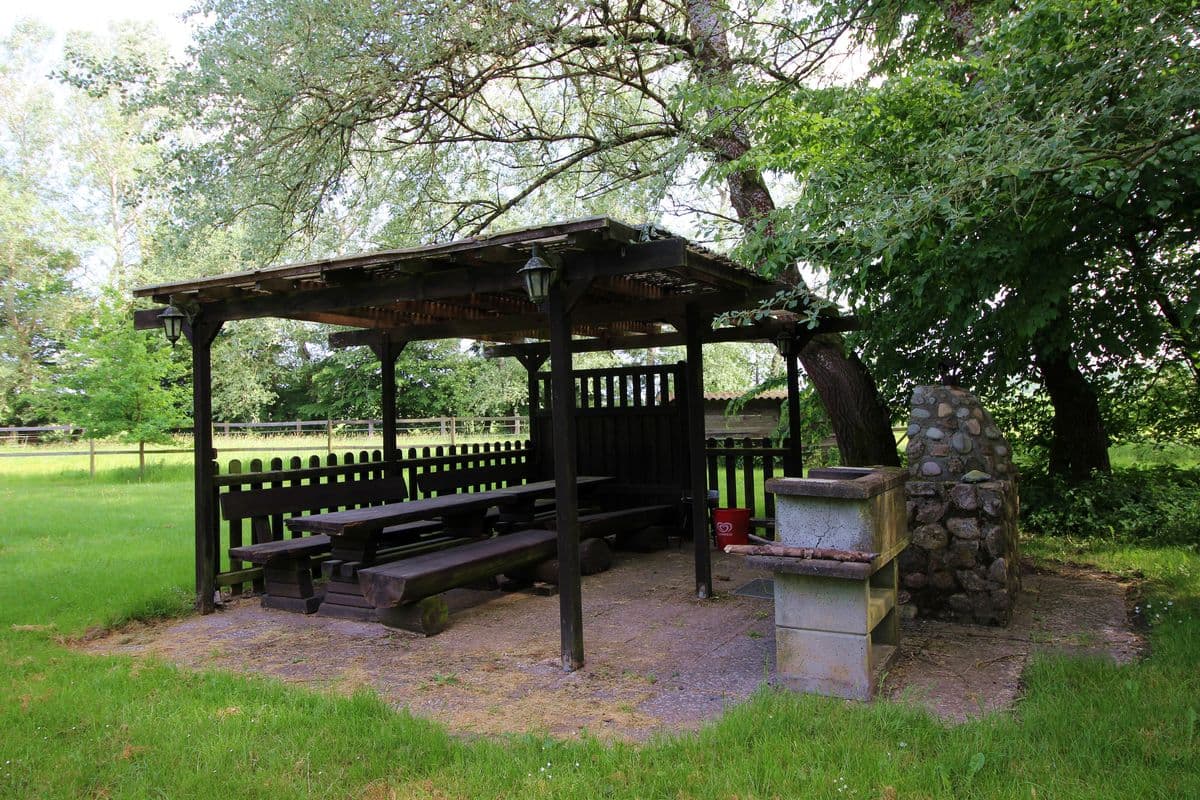 Grillplatz auf dem Heidegut Eschede