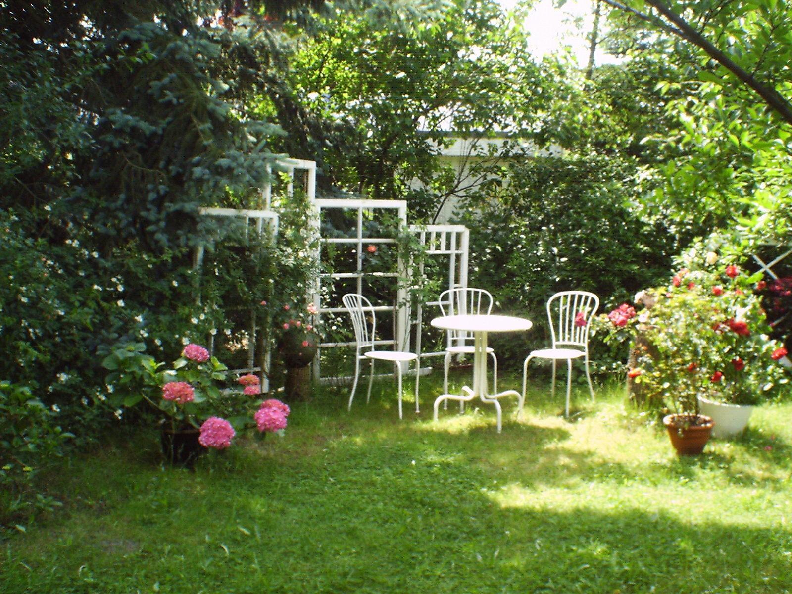 Garten Ferienhaus "Unter den Birken"