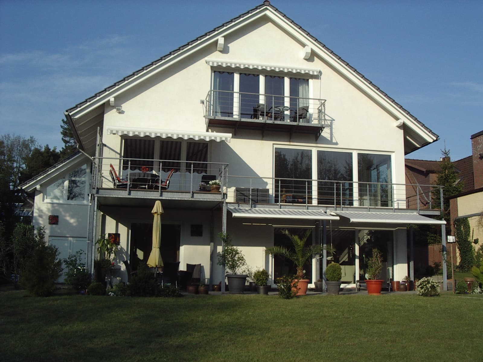 Außenansicht der Ferienwohnung Haus am Schwanenteich in Lüneburg
