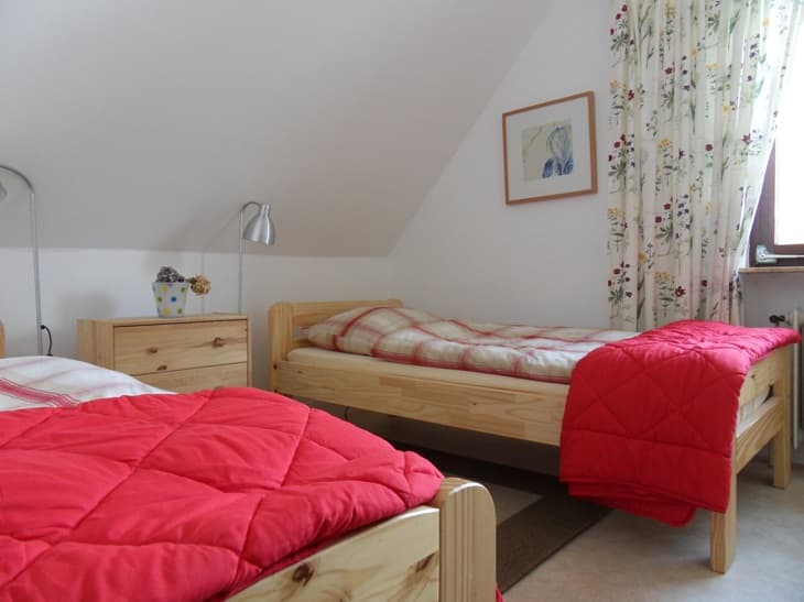Großes Schlafzimmer oben in den Ferienwohnungen Peter Kröger in Jesteburg