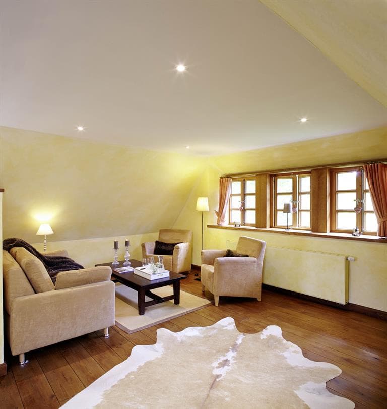 Das kleine Ferienhaus Wohnzimmer