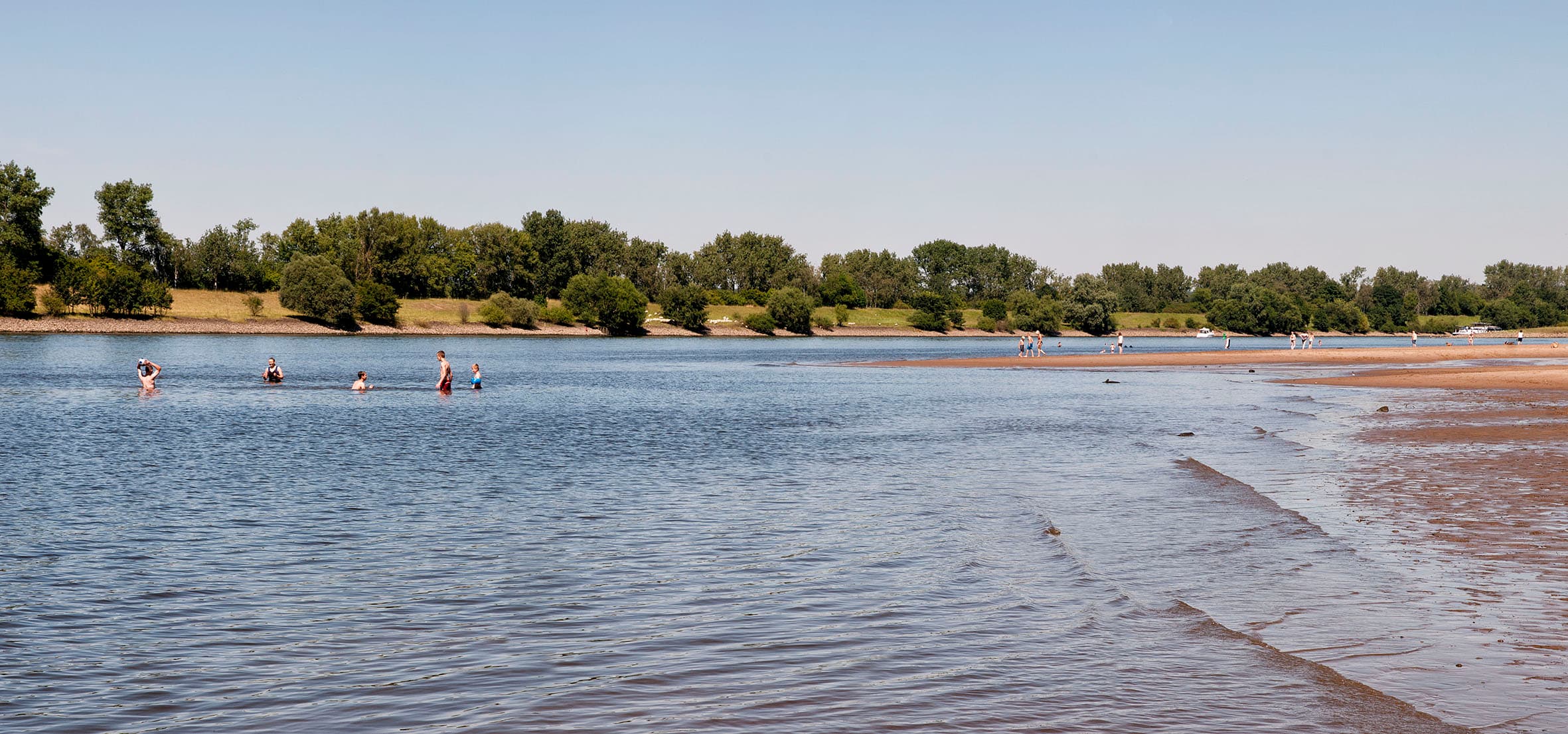 Strand Camping Land an der Elbe Hamburg